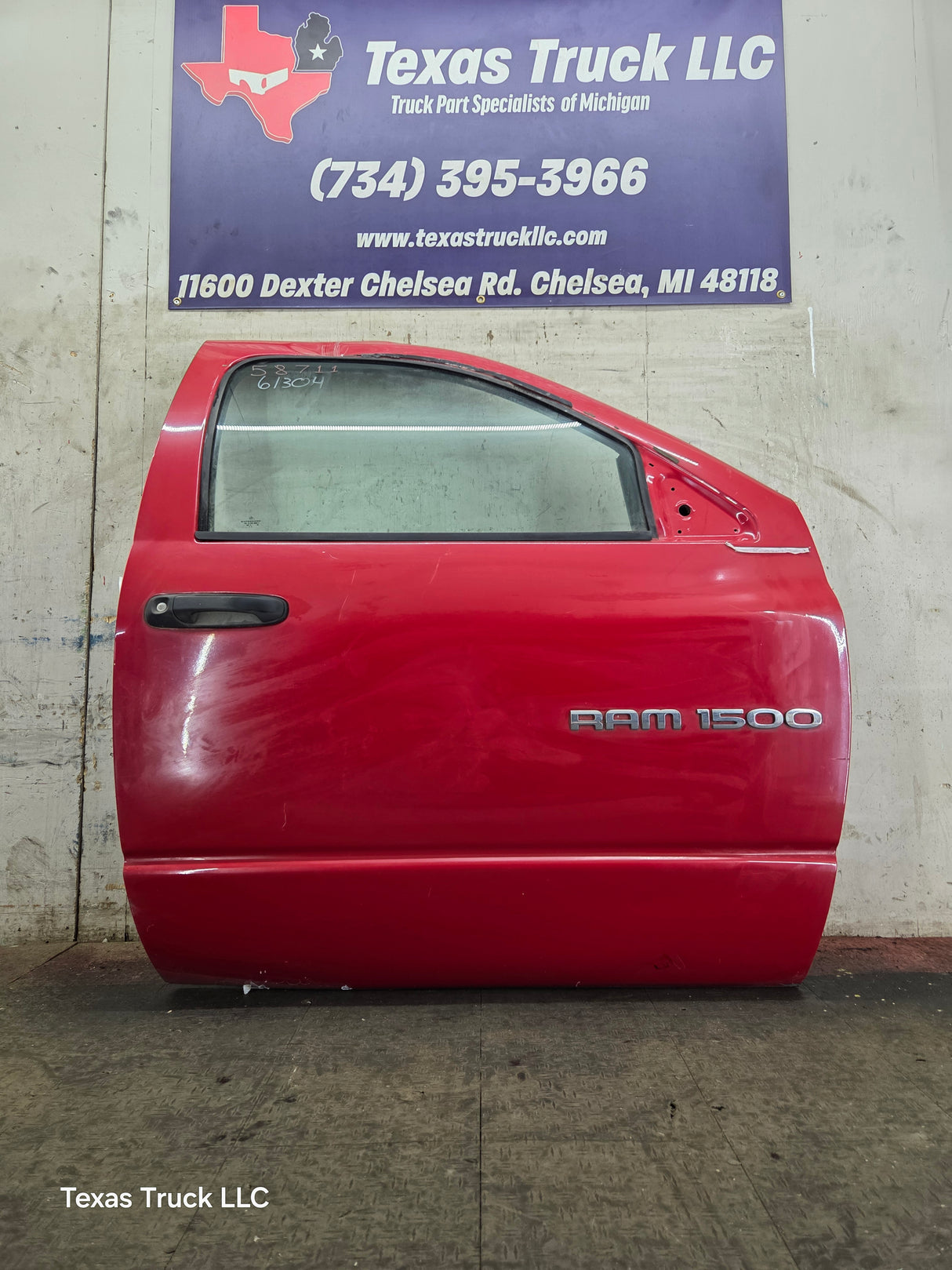 2003-2008 Dodge Ram 3rd Gen Passenger Side Front Regular Cab Door 1500 2500 3500 4500 5500