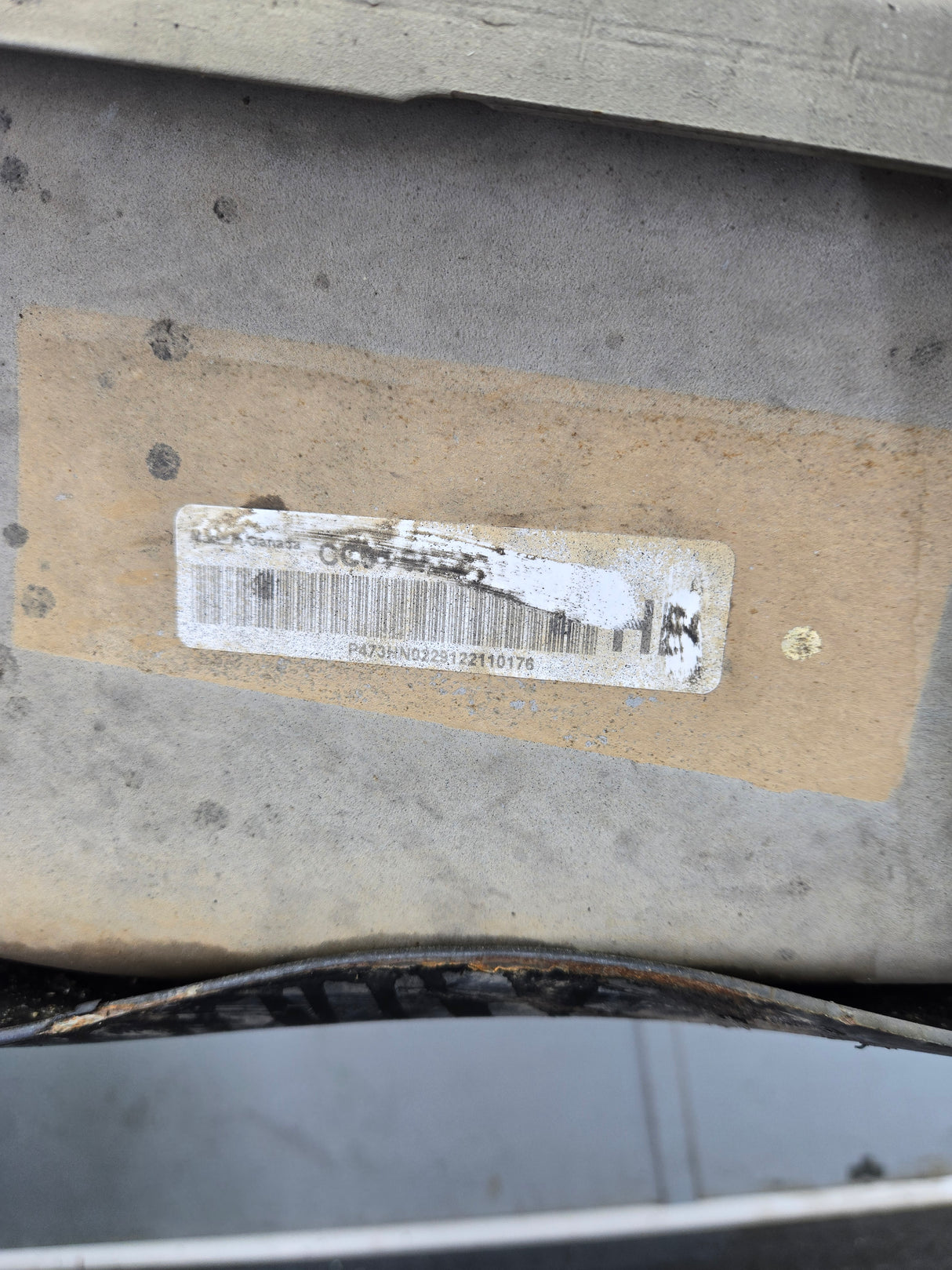2011-2016 Ford Super Duty F350 F450 F550 Cab & Chassis Fuel Tank Rear mount behind the axle