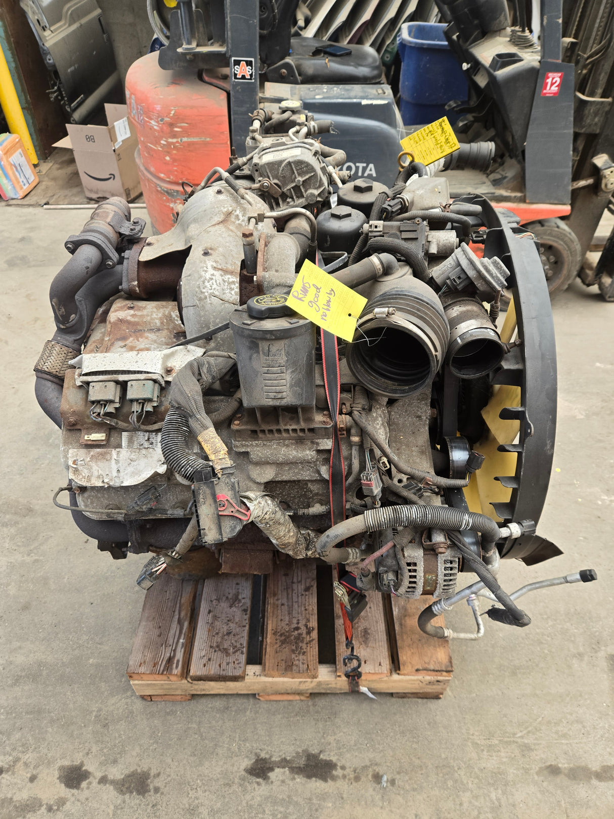 2008-2010 6.4 L Power Stroke Diesel Engine Ran Great Ford Super Duty 46k miles