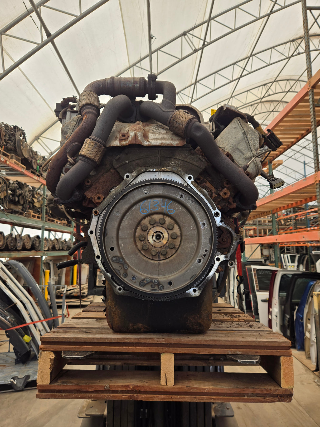 2008-2010 6.4 L Power Stroke Diesel Engine Ran Great Ford Super Duty 46k miles