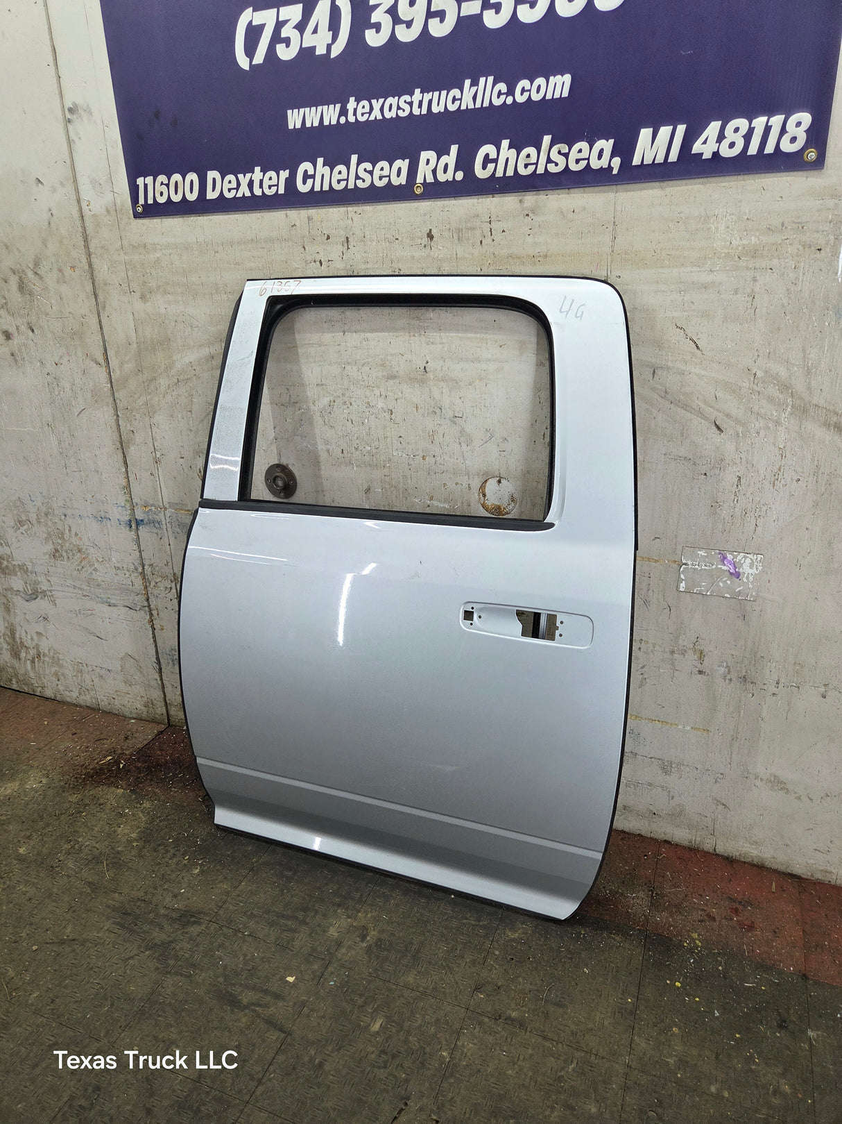 2009-2018 Dodge Ram 4th Gen LH Driver Side Rear CREW Cab Door 1500 2500 3500 4500 5500