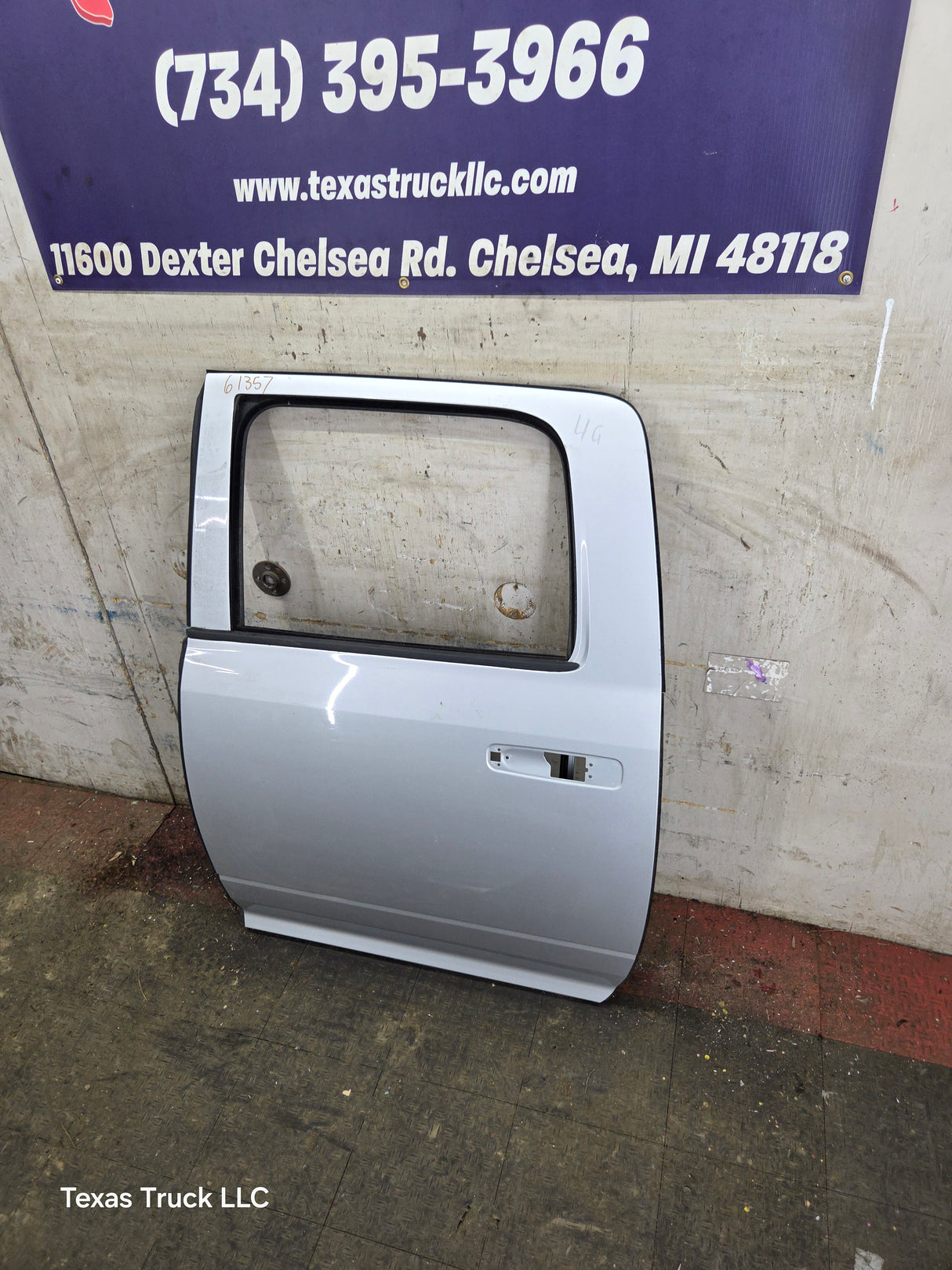 2009-2018 Dodge Ram 4th Gen LH Driver Side Rear CREW Cab Door 1500 2500 3500 4500 5500