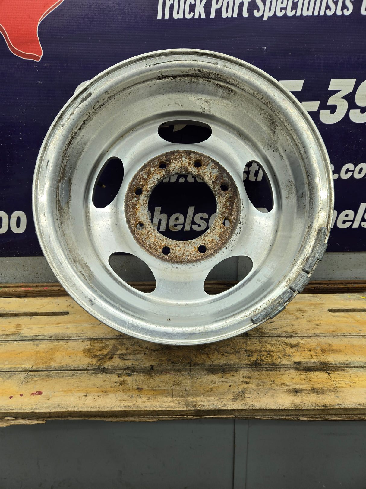 1999-2004 Ford F250 F350 Super Duty Excursion 16" Polished Aluminum Wheel Rim