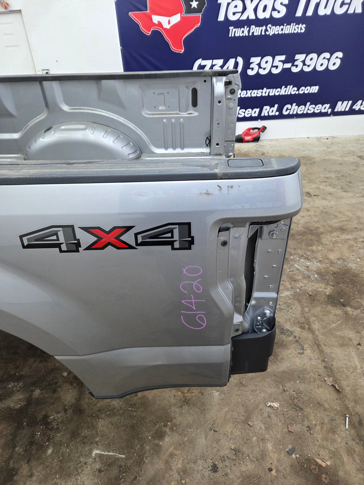 2017-2022 Ford F250 F350 Super Duty 8' Long Truck Bed