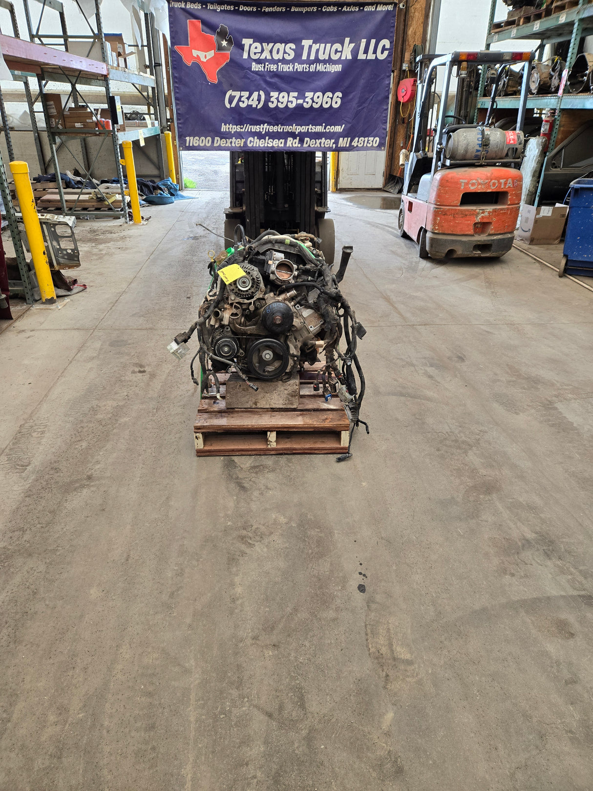 2022 Chevrolet GMC 1500 5.3L Aluminum Block Engine LS Vortec Gas Engine Runs Good