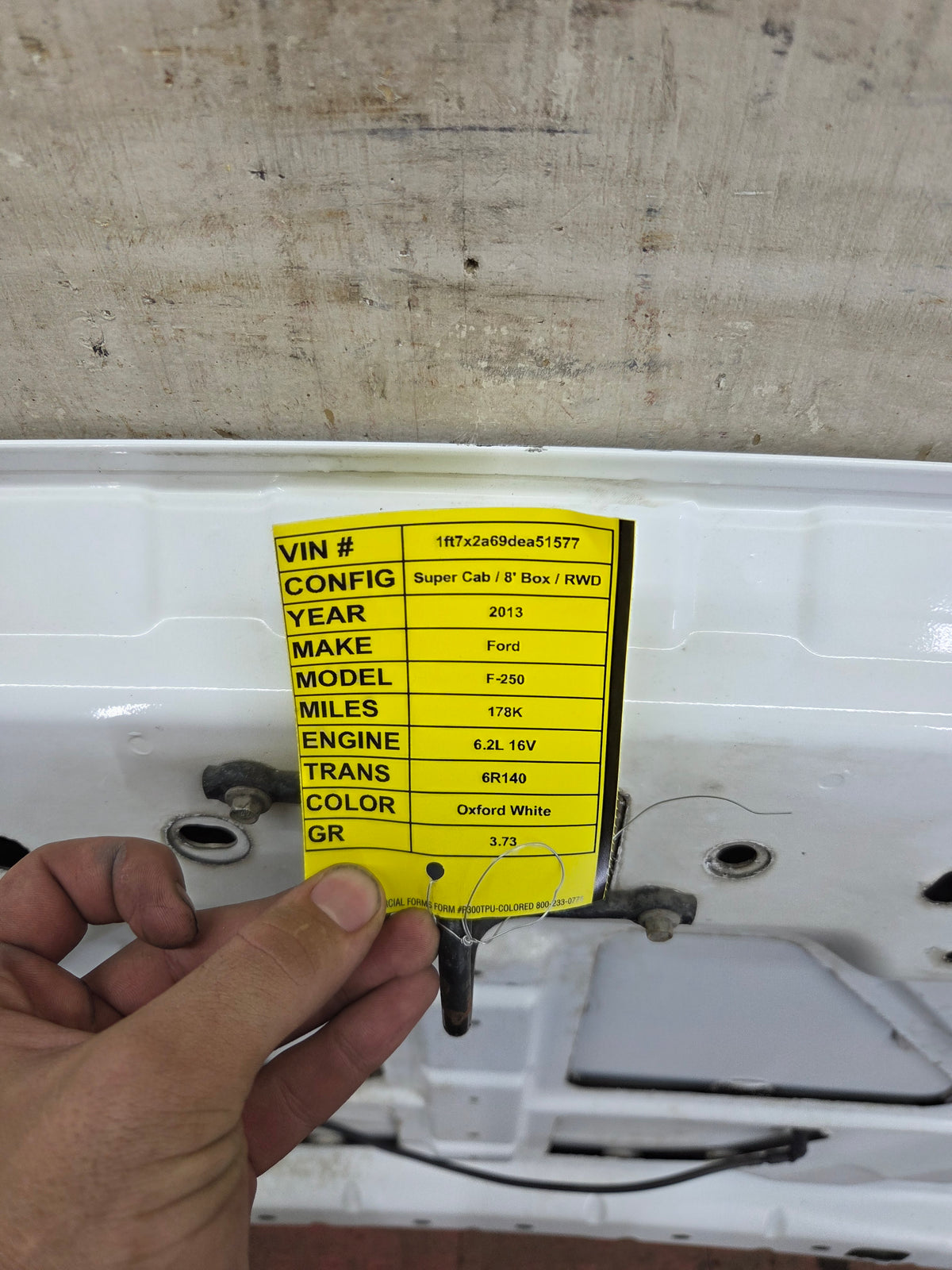 2011-2016 Ford Super Duty Hood F250 F350 F450 F550