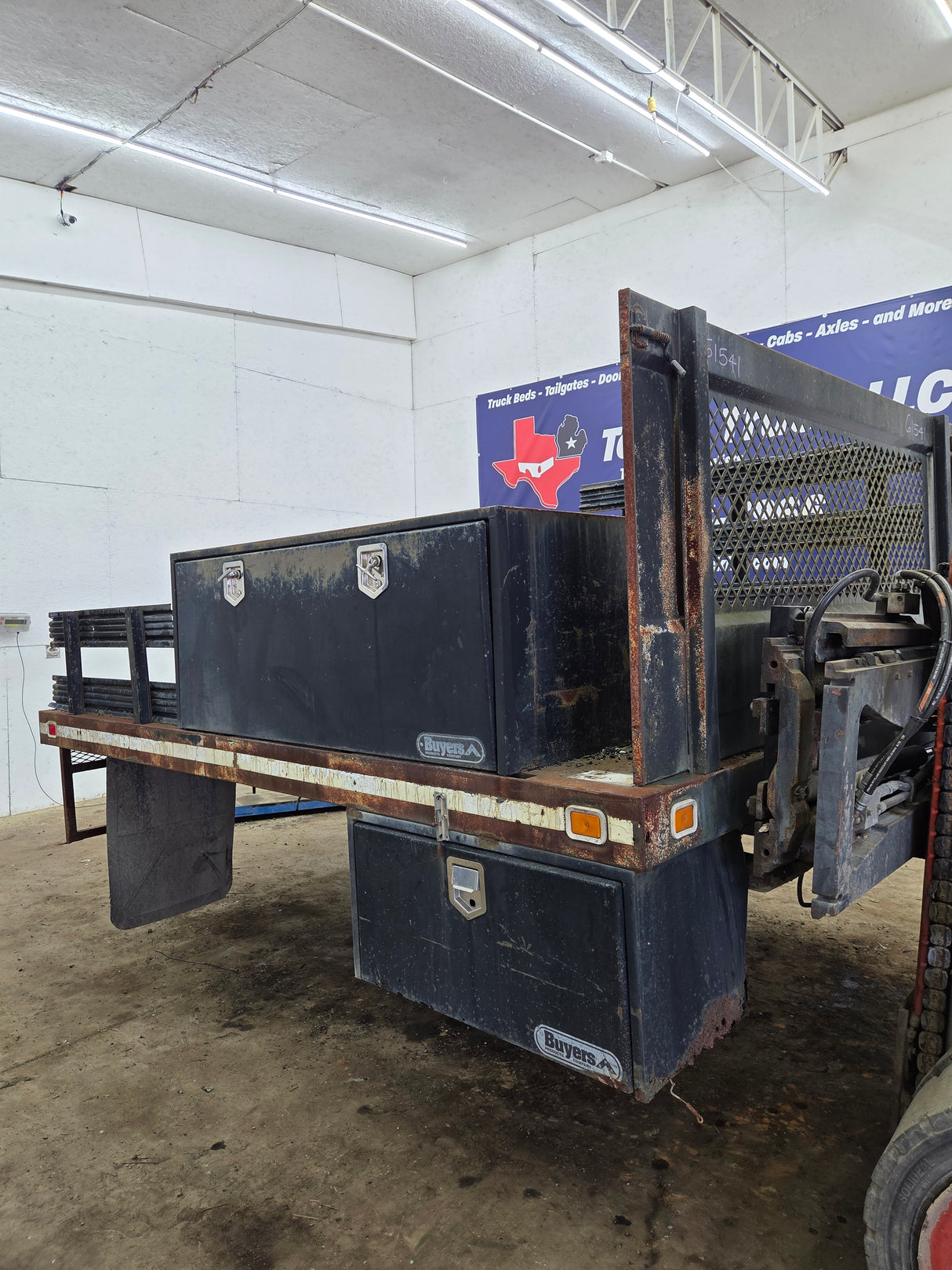 10' Steel Pickup Truck Dual Rear Wheel Utility Flatbed Universal