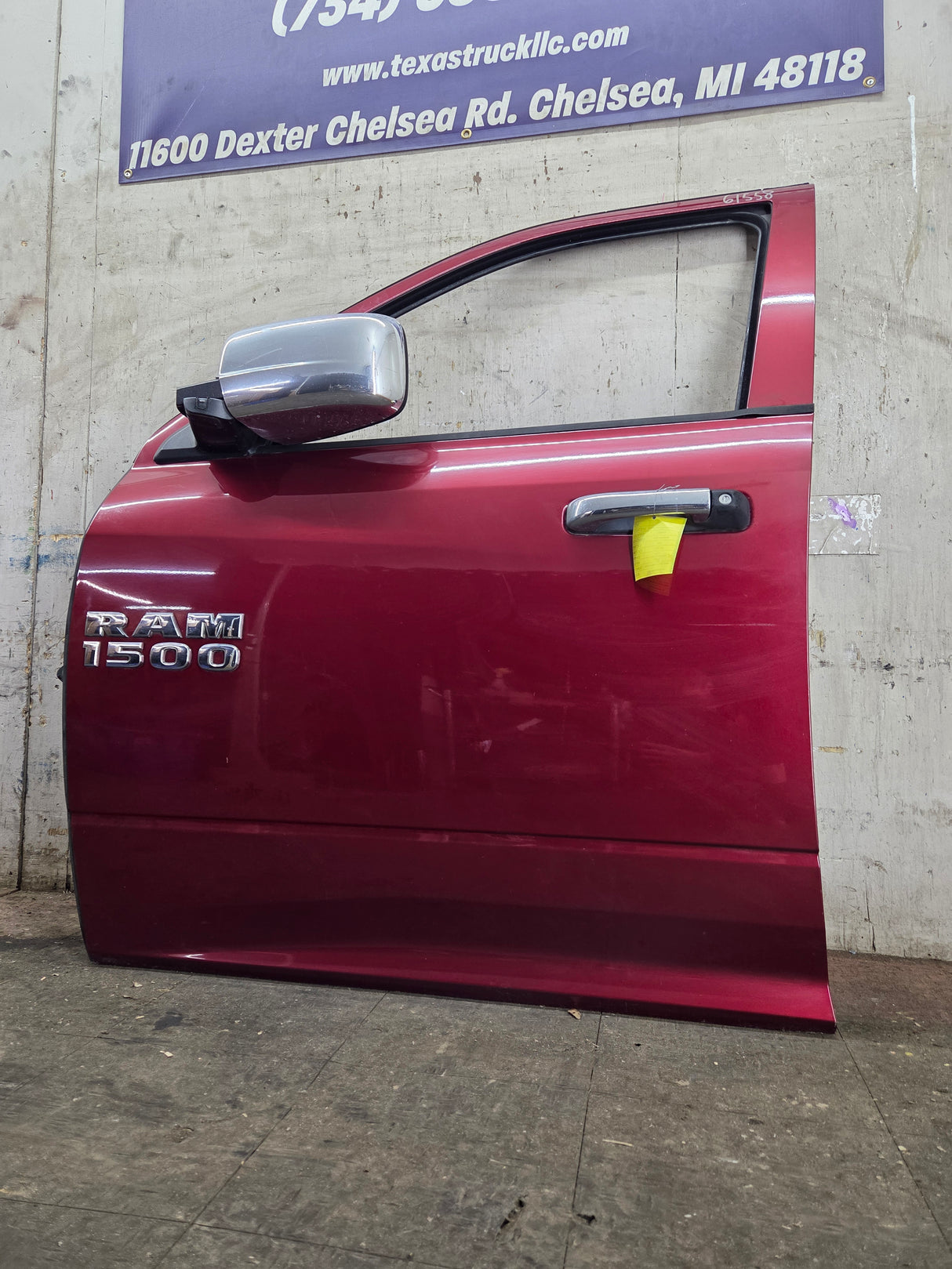 2009-2018 Dodge Ram 4th Gen Driver Side Front Quad Cab Door 1500 2500 3500 4500 5500