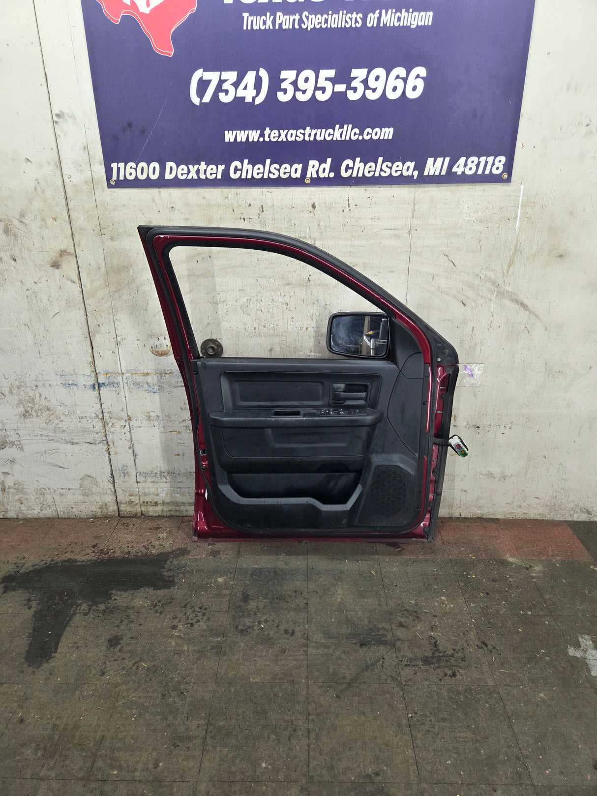 2009-2018 Dodge Ram 4th Gen Driver Side Front Quad Cab Door 1500 2500 3500 4500 5500