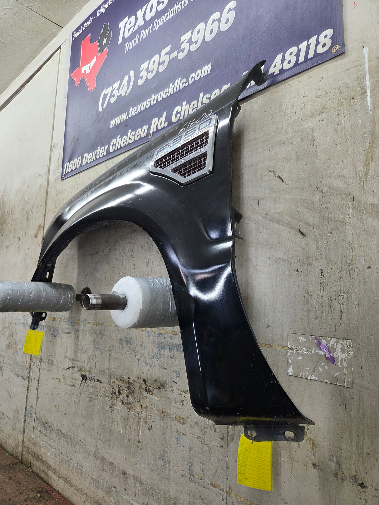 2008-2010 Ford Super Duty F250 F350 LH Driver Side Fender
