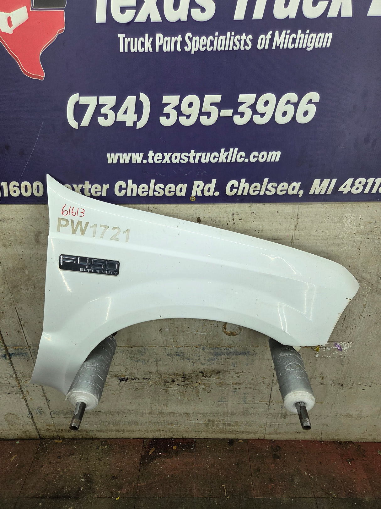 1999-2007 Ford Super Duty RH Passenger Side Front Fender F250 F350 F450 F550 Excursion