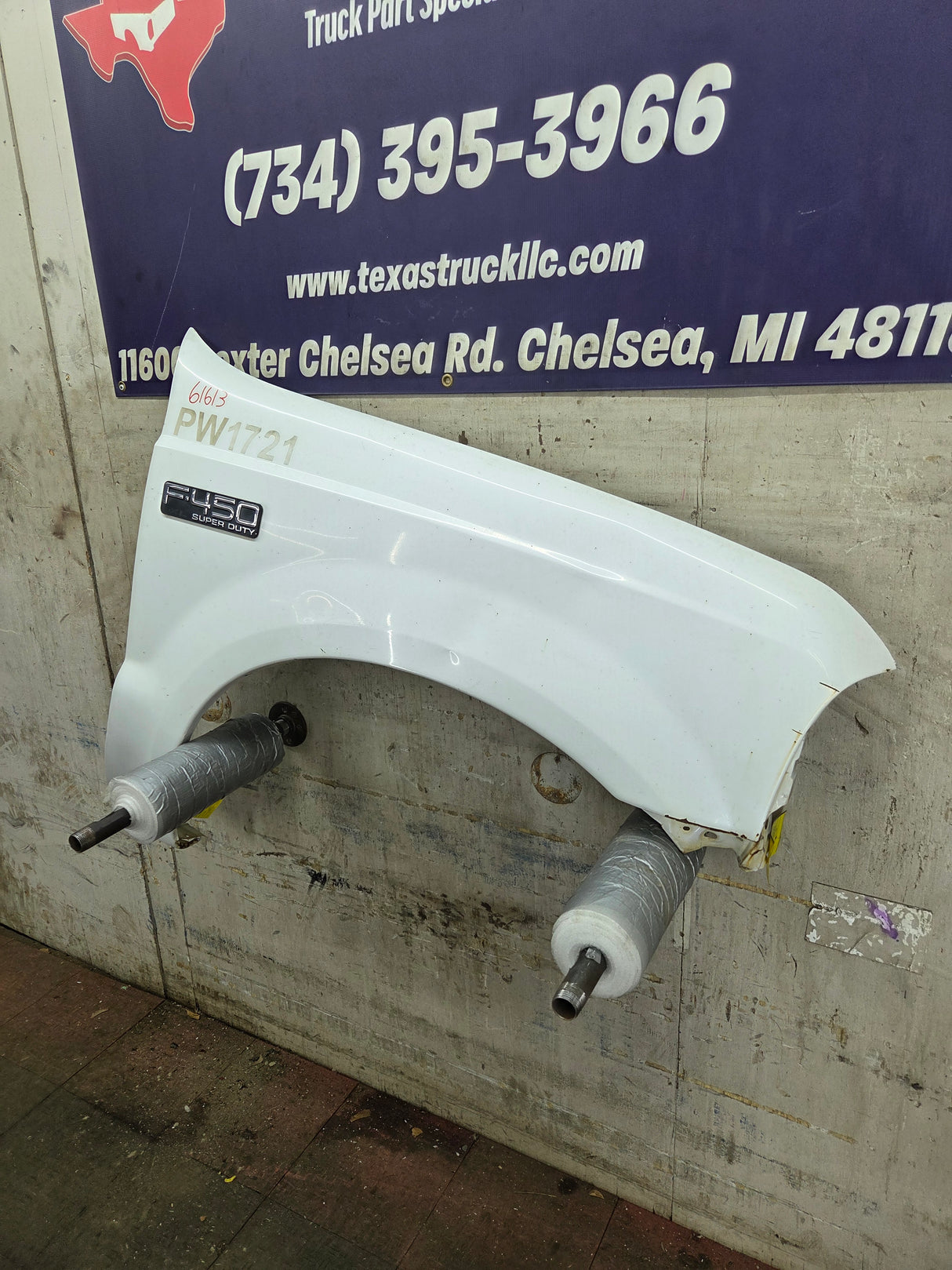 1999-2007 Ford Super Duty RH Passenger Side Front Fender F250 F350 F450 F550 Excursion