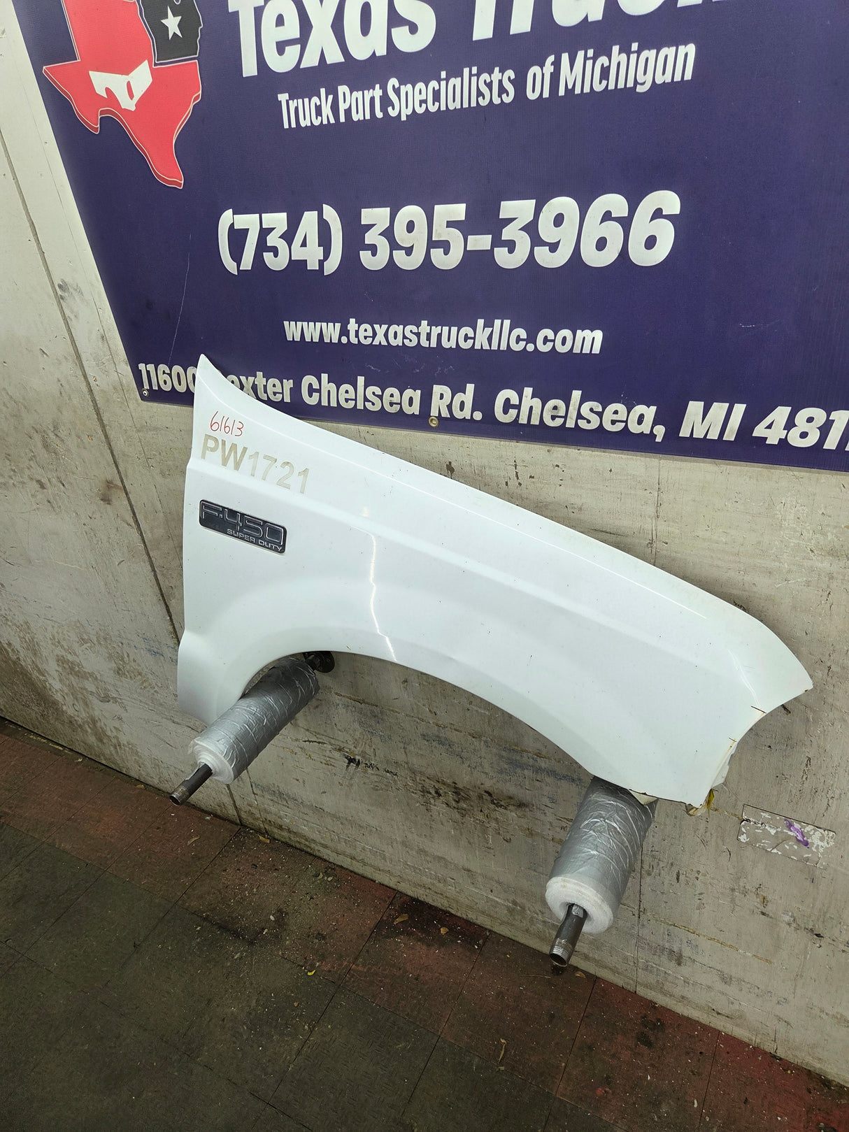 1999-2007 Ford Super Duty RH Passenger Side Front Fender F250 F350 F450 F550 Excursion