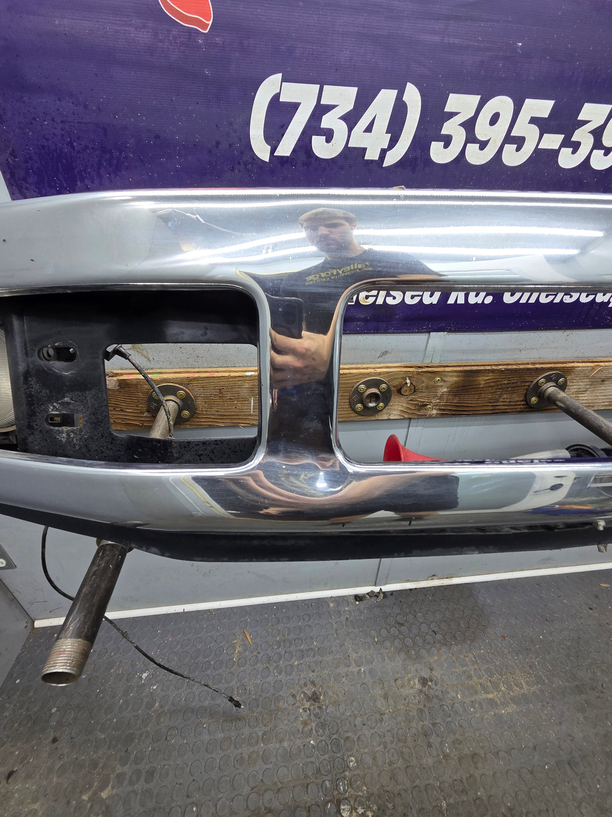 2008-2010 Ford Super Duty Front Bumper F250 F350 *Damage