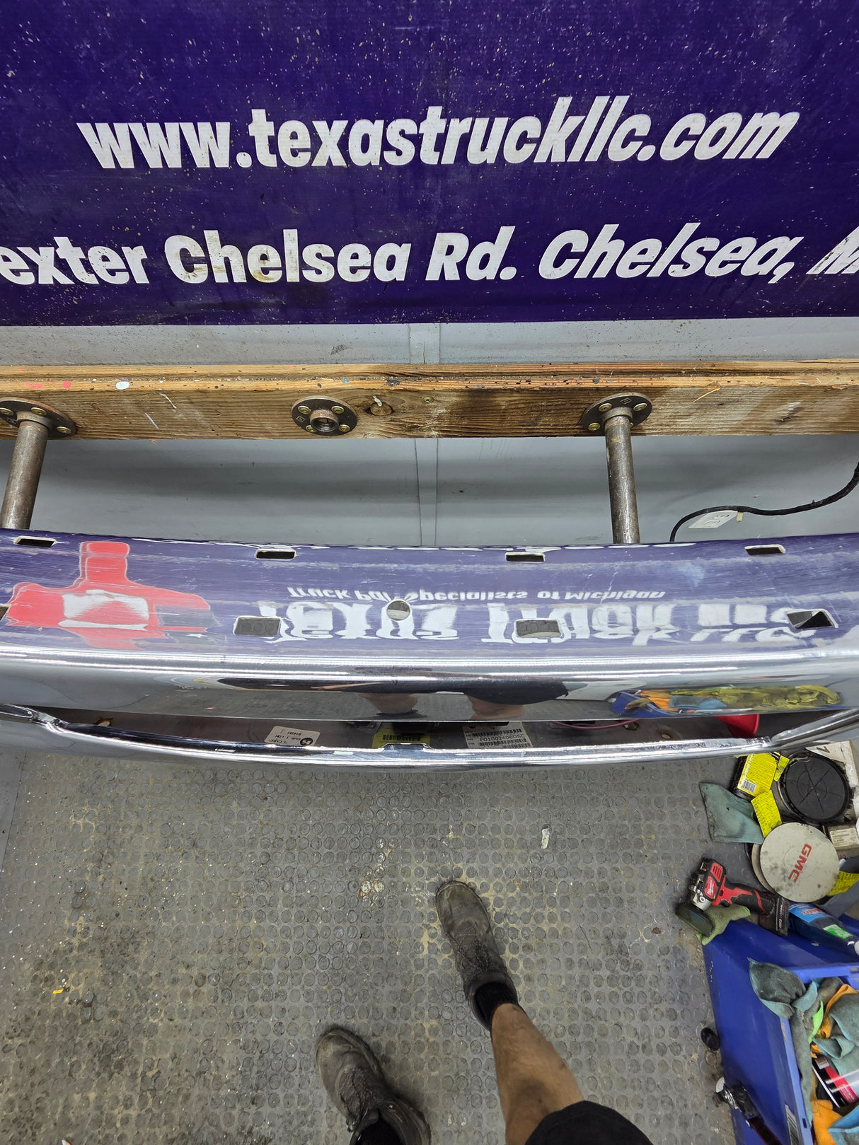 2008-2010 Ford Super Duty Front Bumper F250 F350 *Damage