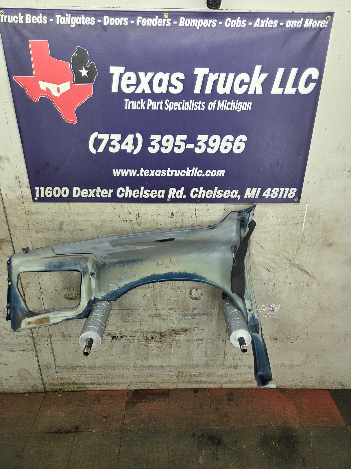 2003-2005 Dodge Ram 3rd Gen 1500 2500 3500 RH Passenger Side Fender