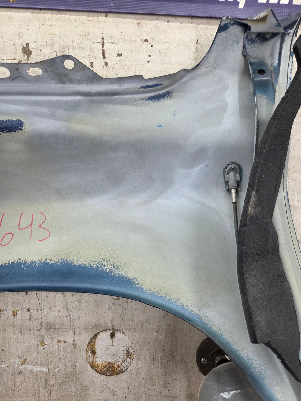 2003-2005 Dodge Ram 3rd Gen 1500 2500 3500 RH Passenger Side Fender