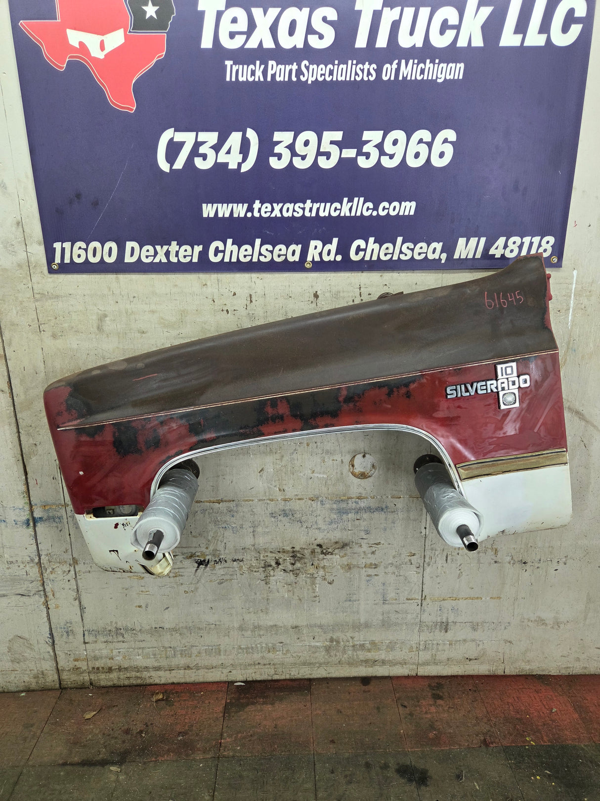 1981-1991 Chevrolet Silverado / GMC Sierra Square Body LH Drivers Side Front Fender