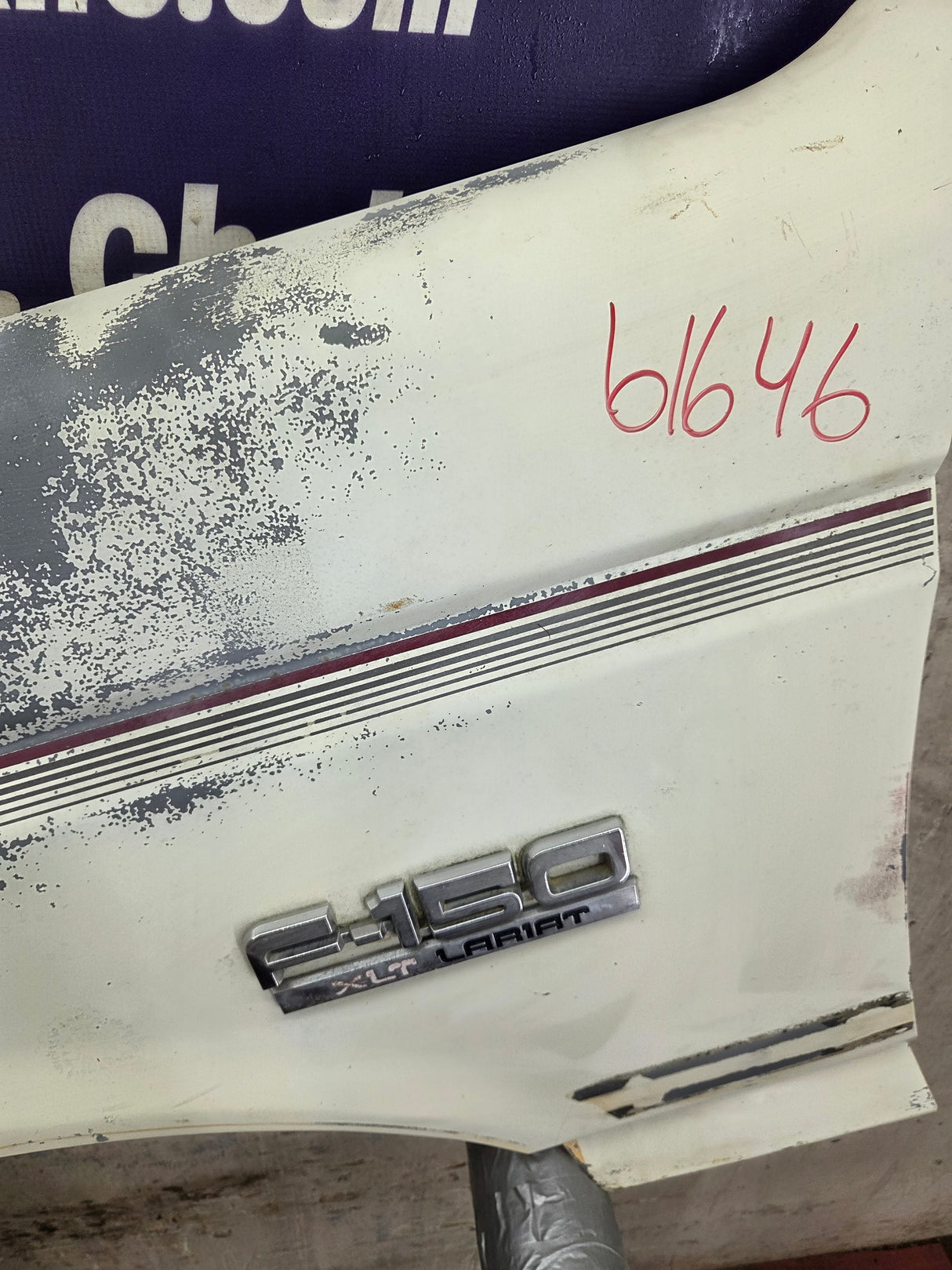 1987-1991 Ford F-150 F-250 F-350 F-450 F-550 DRIVER FENDER