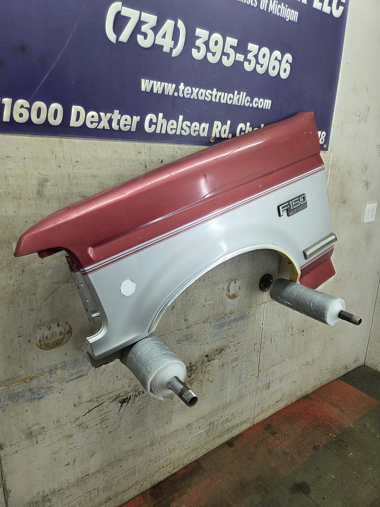 1992-1997 OBS Ford F Series F250 F350 F450 F550 Driver Side LH Front Fender