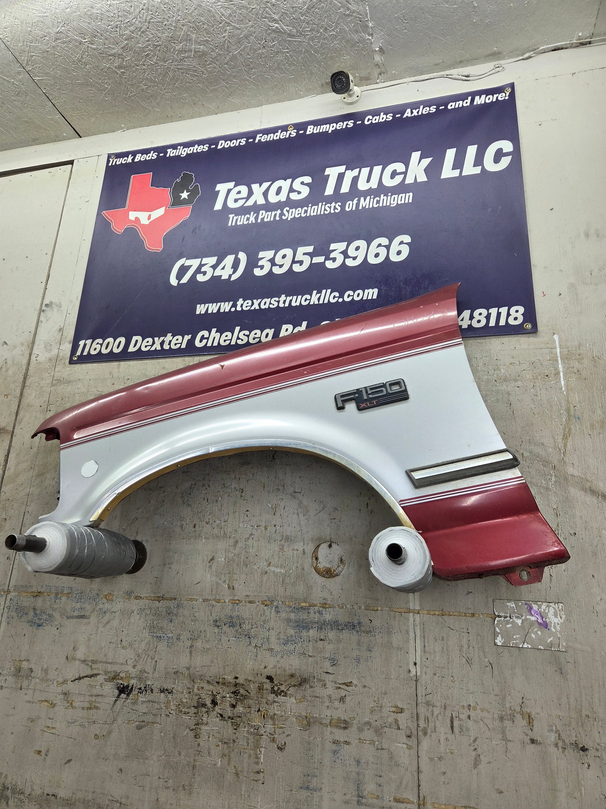 1992-1997 OBS Ford F Series F250 F350 F450 F550 Driver Side LH Front Fender