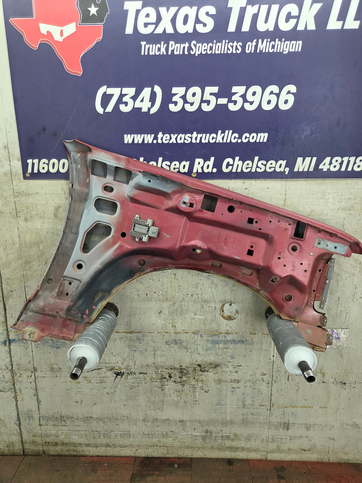 1992-1997 OBS Ford F Series F250 F350 F450 F550 Driver Side LH Front Fender
