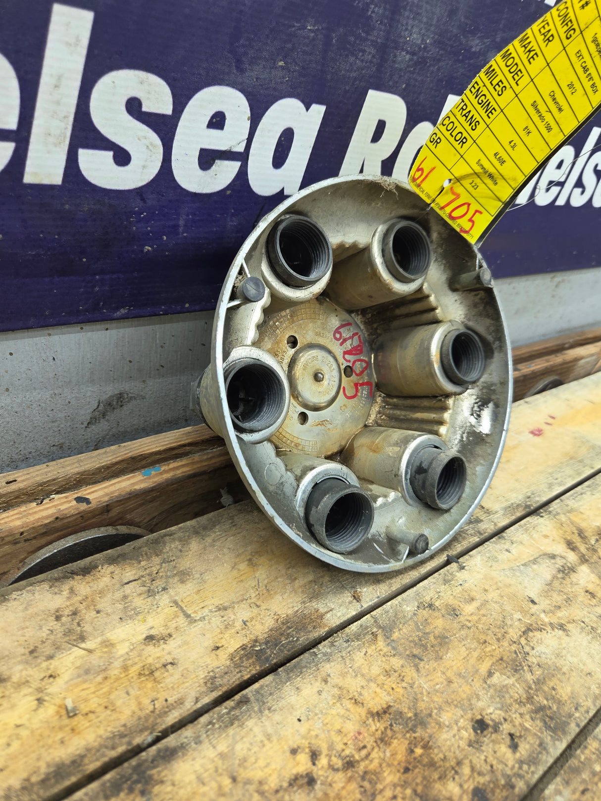 1999-2018 Chevrolet Silverado 1500 Center Cap Hub Cap 9598131
