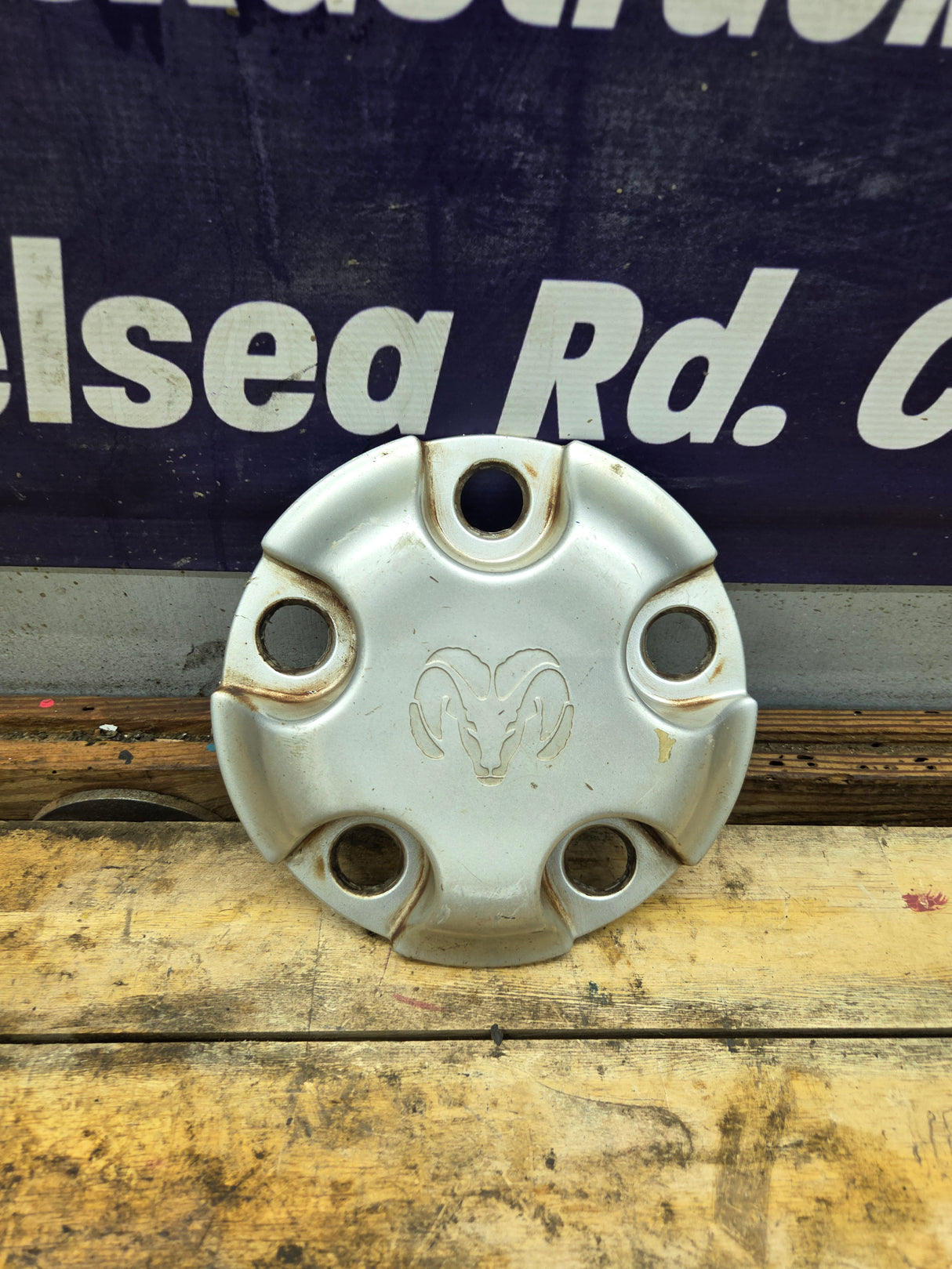 2002-2008 Dodge Ram 1500 OEM Center Wheel Cap Hub Cap 3rd Gen P/N 5845973