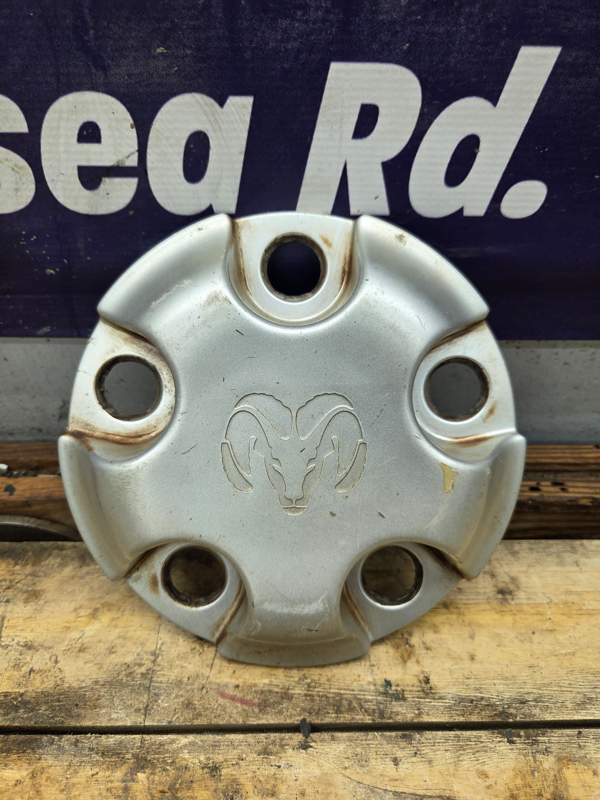 2002-2008 Dodge Ram 1500 OEM Center Wheel Cap Hub Cap 3rd Gen P/N 5845973