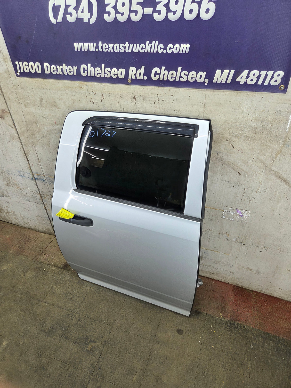 2009-2018 Dodge Ram 4th Gen Passenger Side Rear CREW Cab Door 1500 2500 3500 4500 5500