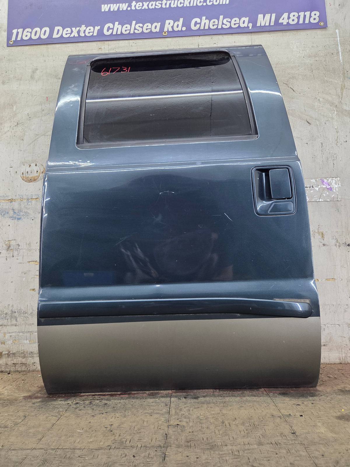 1999-2007 Ford Super Duty LH Driver Side Rear Crew Cab Door F250 F350 F450 F550
