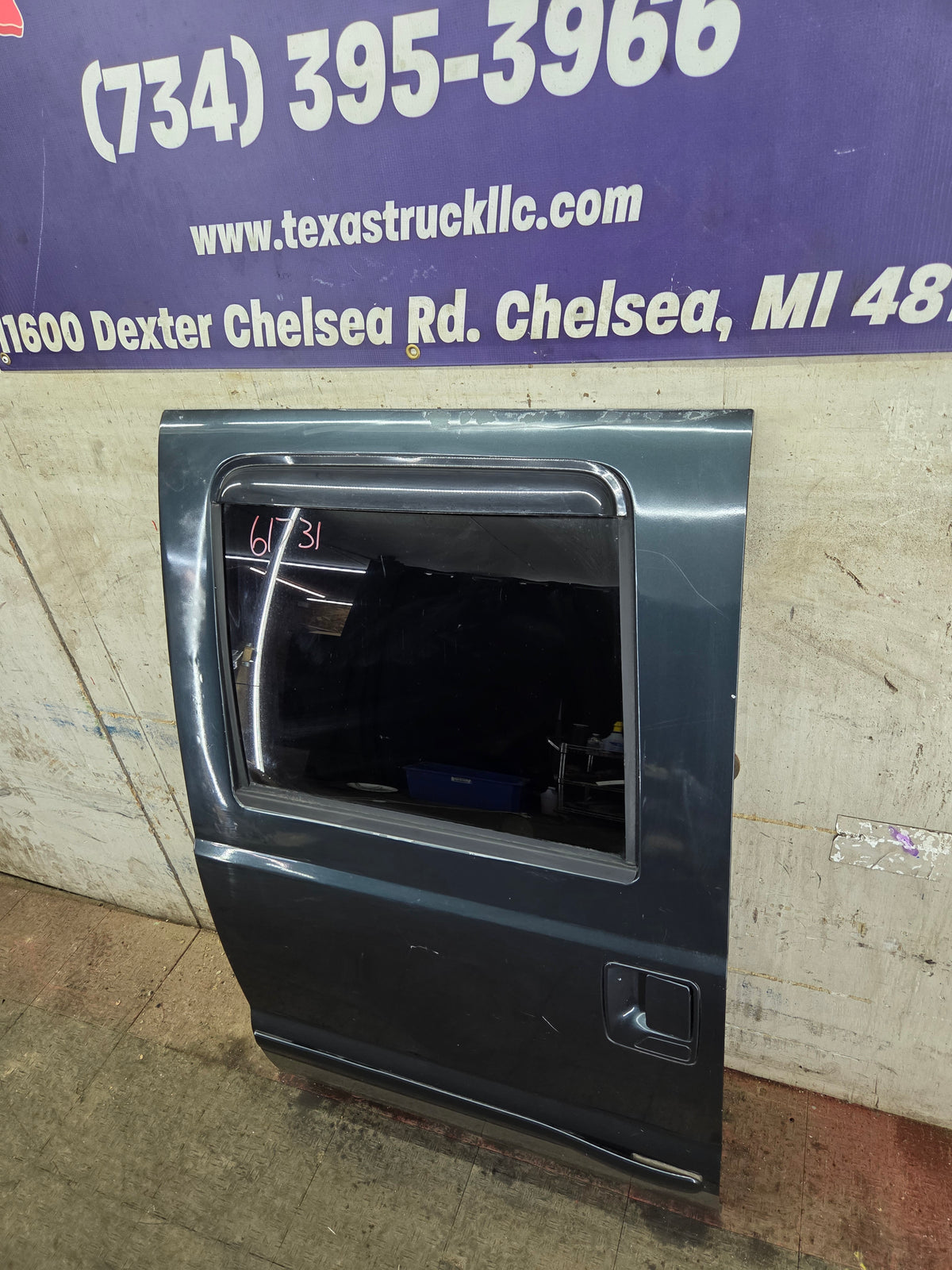 1999-2007 Ford Super Duty LH Driver Side Rear Crew Cab Door F250 F350 F450 F550