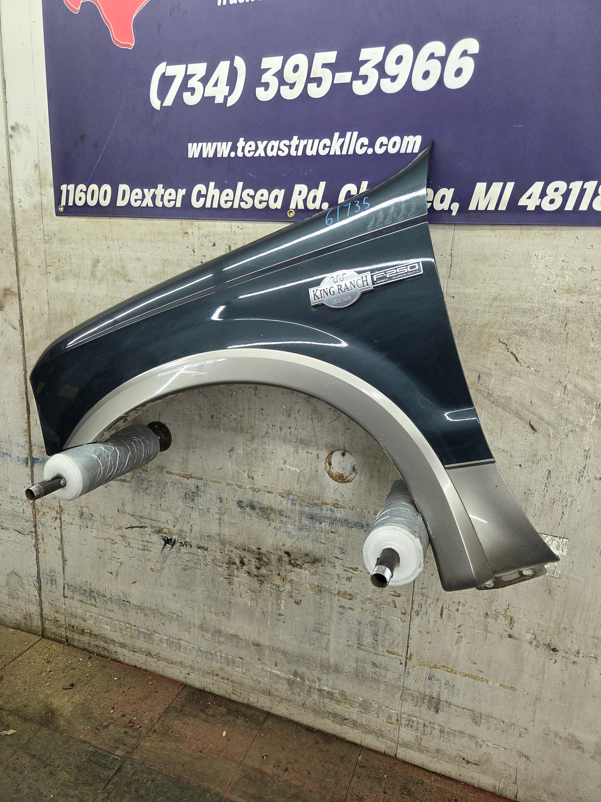 1999-2007 Ford Super Duty LH Driver Side Front Fender F250 F350 F450 F550 Excursion