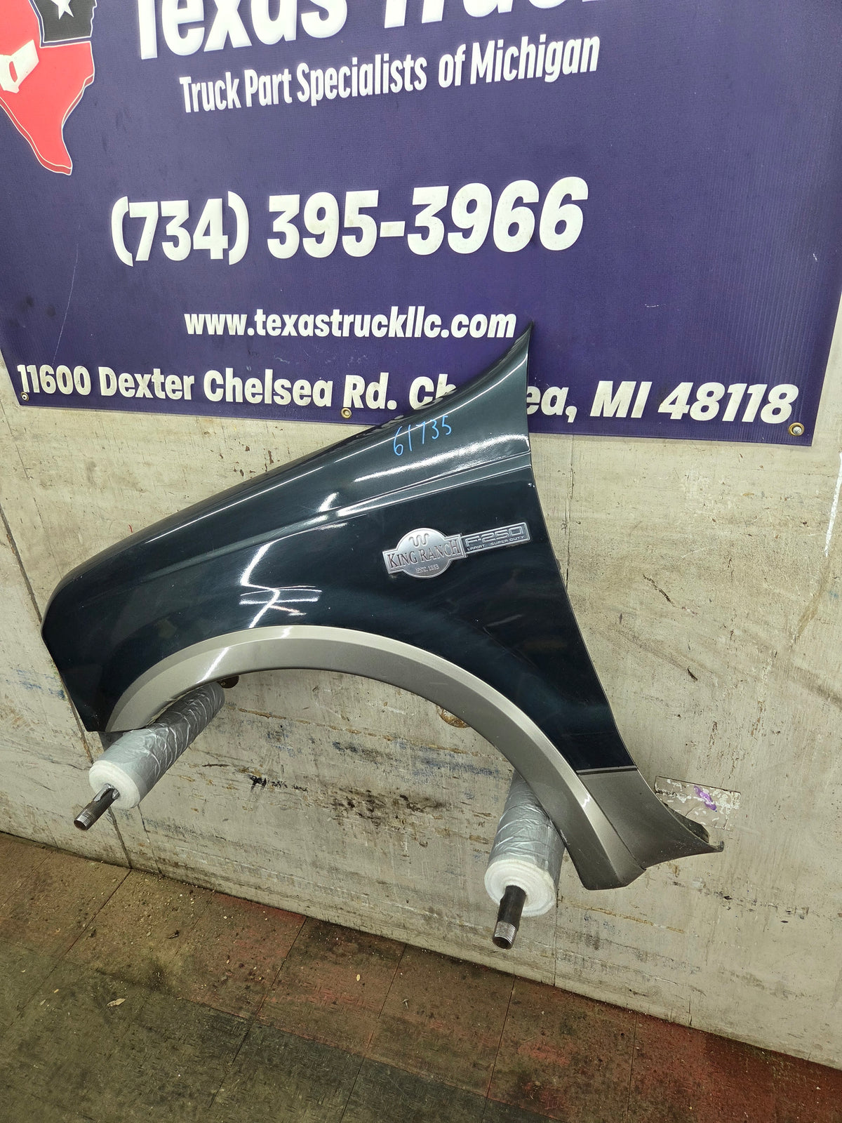 1999-2007 Ford Super Duty LH Driver Side Front Fender F250 F350 F450 F550 Excursion