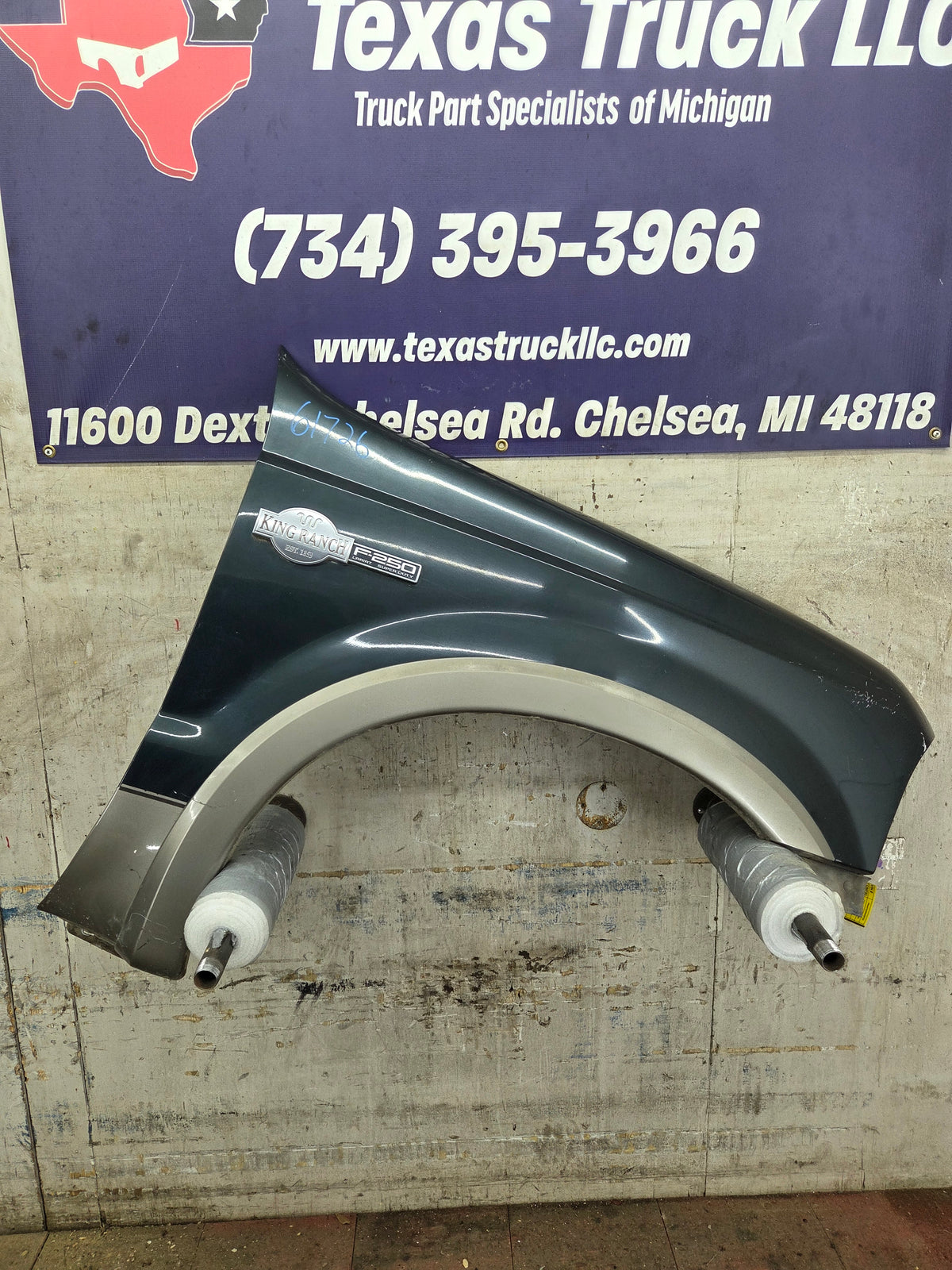1999-2007 Ford Super Duty RH Passenger Side Front Fender F250 F350 F450 F550 Excursion