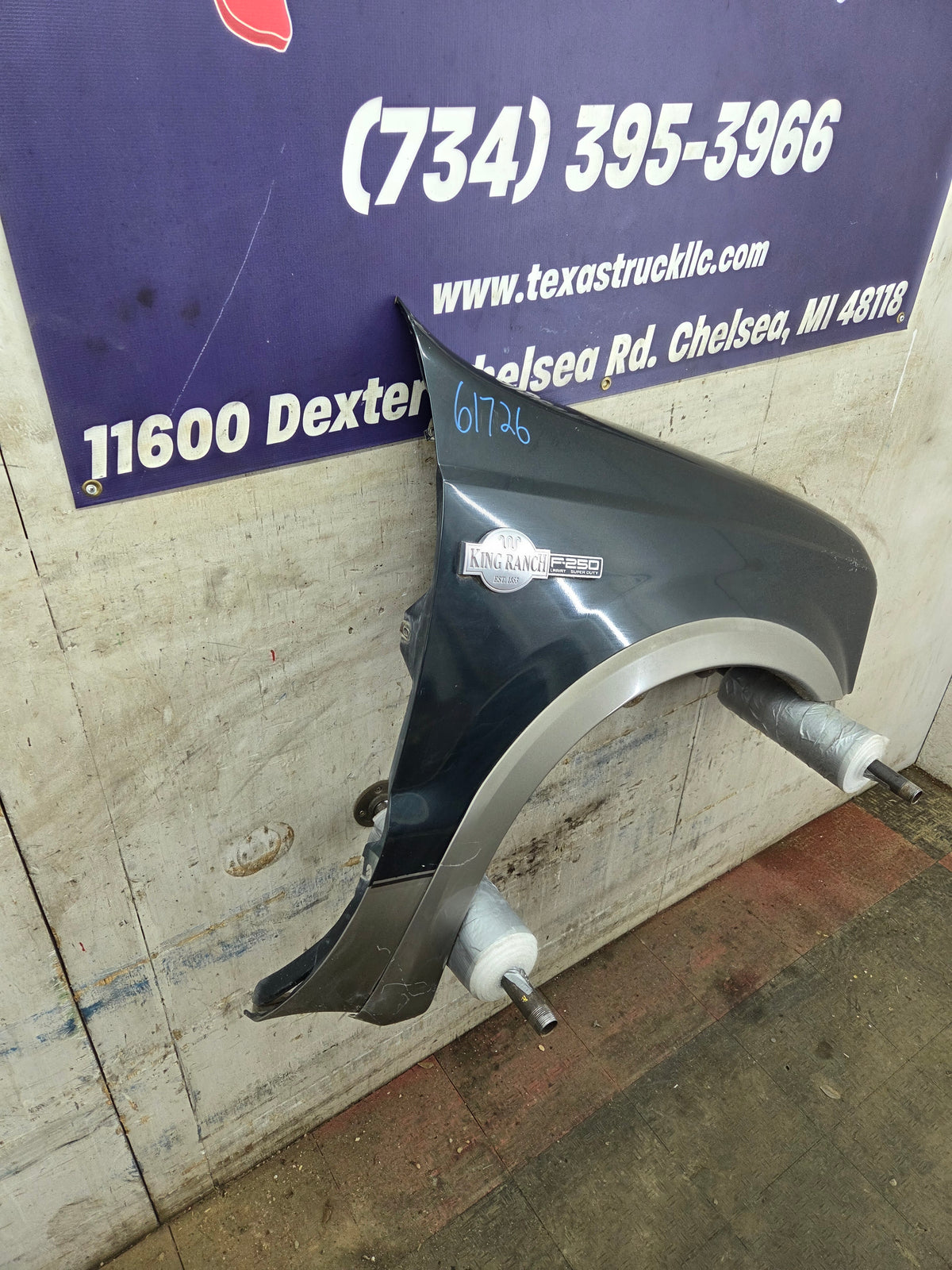1999-2007 Ford Super Duty RH Passenger Side Front Fender F250 F350 F450 F550 Excursion