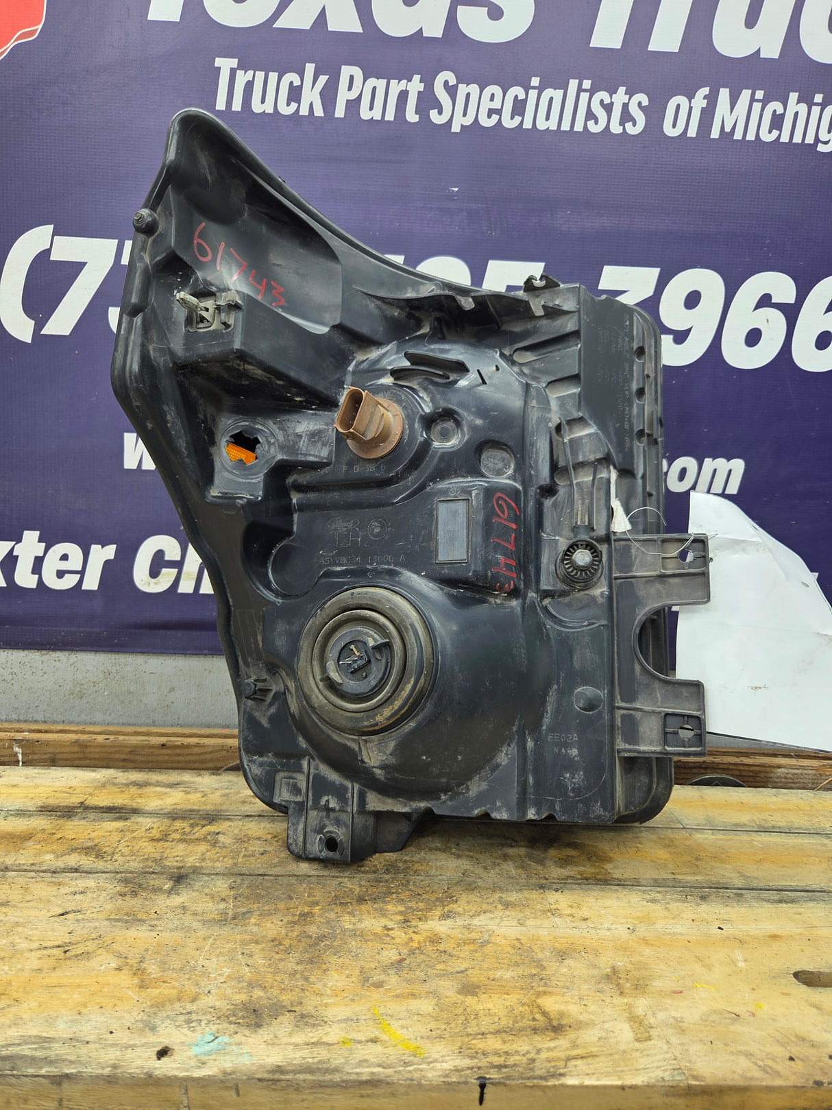2011-2016 Ford Super Duty F250 F350 F450 F550 LH Driver Side Headlight BC34-13006-A 6.7L Power Stroke 6.2L Gas