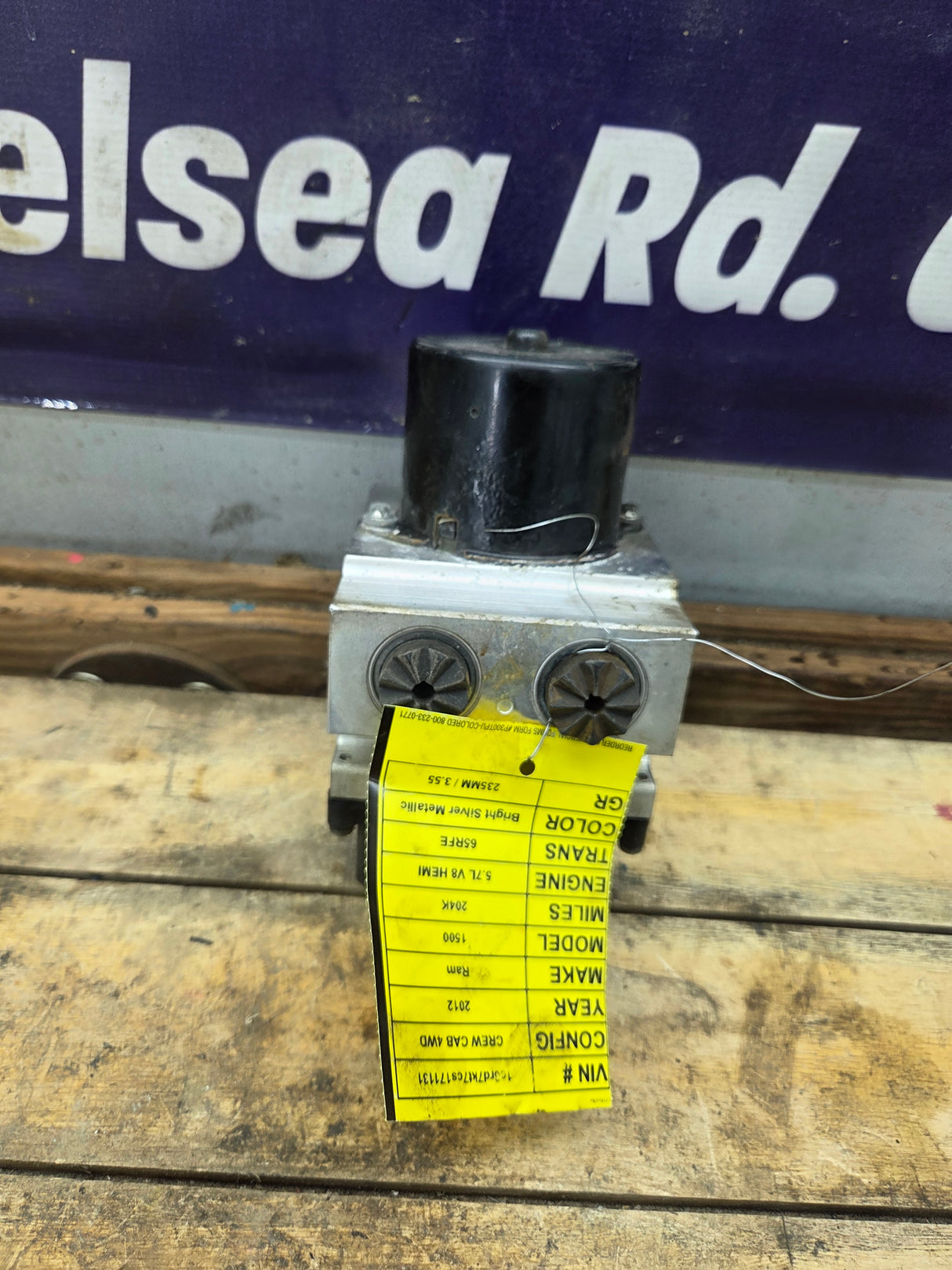2012 Dodge Ram 1500 ABS Pump Module Control Assembly - P04779842AB