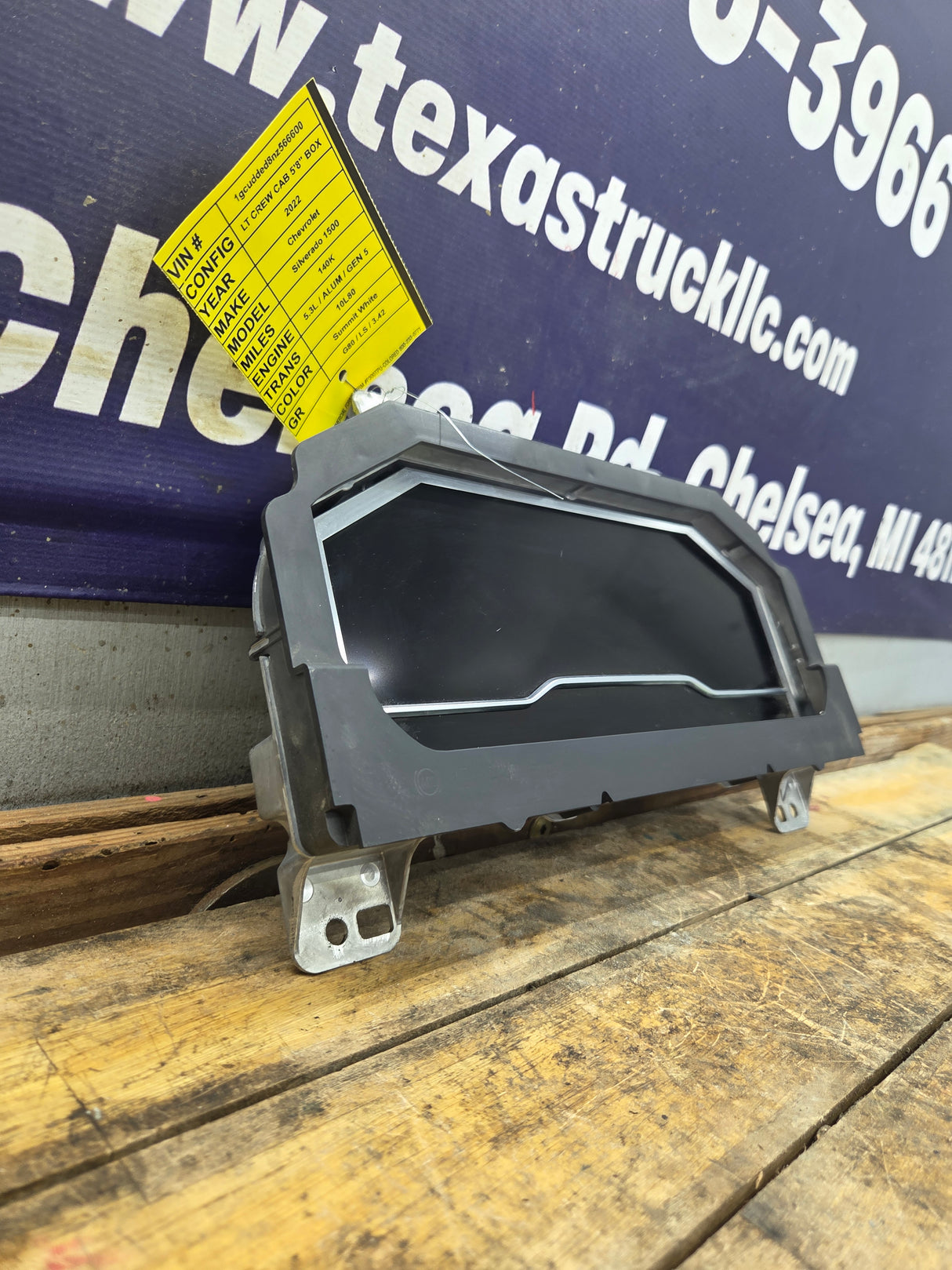 2022-2025 Chevrolet Silverado 1500 Digital Instrument Cluster MPH OEM