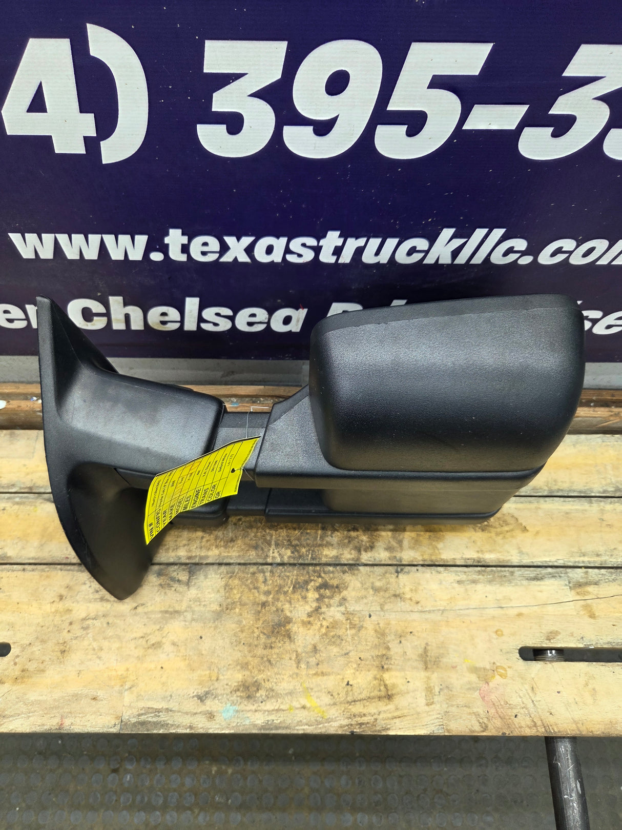 2008-2016 Ford Super Duty F250 F350 F450 F550 LH Driver Side Manual Towing Mirror OEM