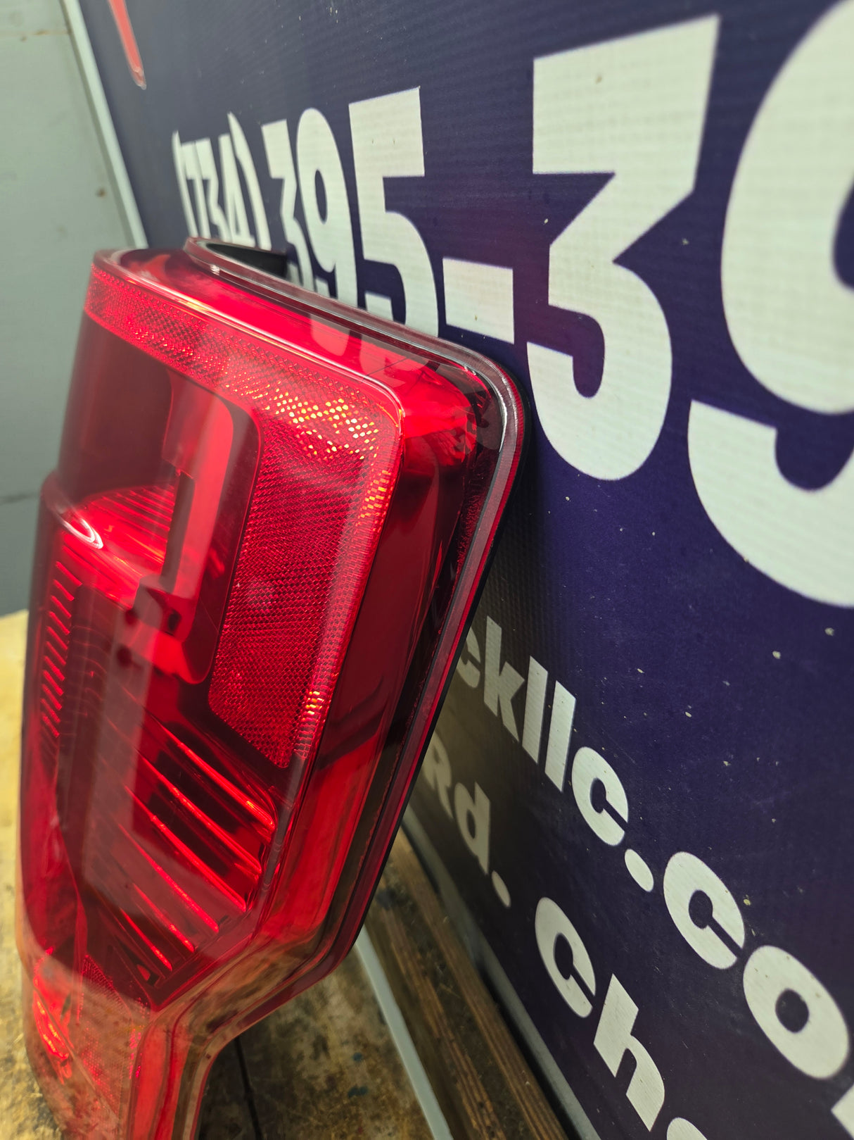 2020-2022 Ford Super Duty Passenger Side Tail Light Halogen LC3B-13B504-AD