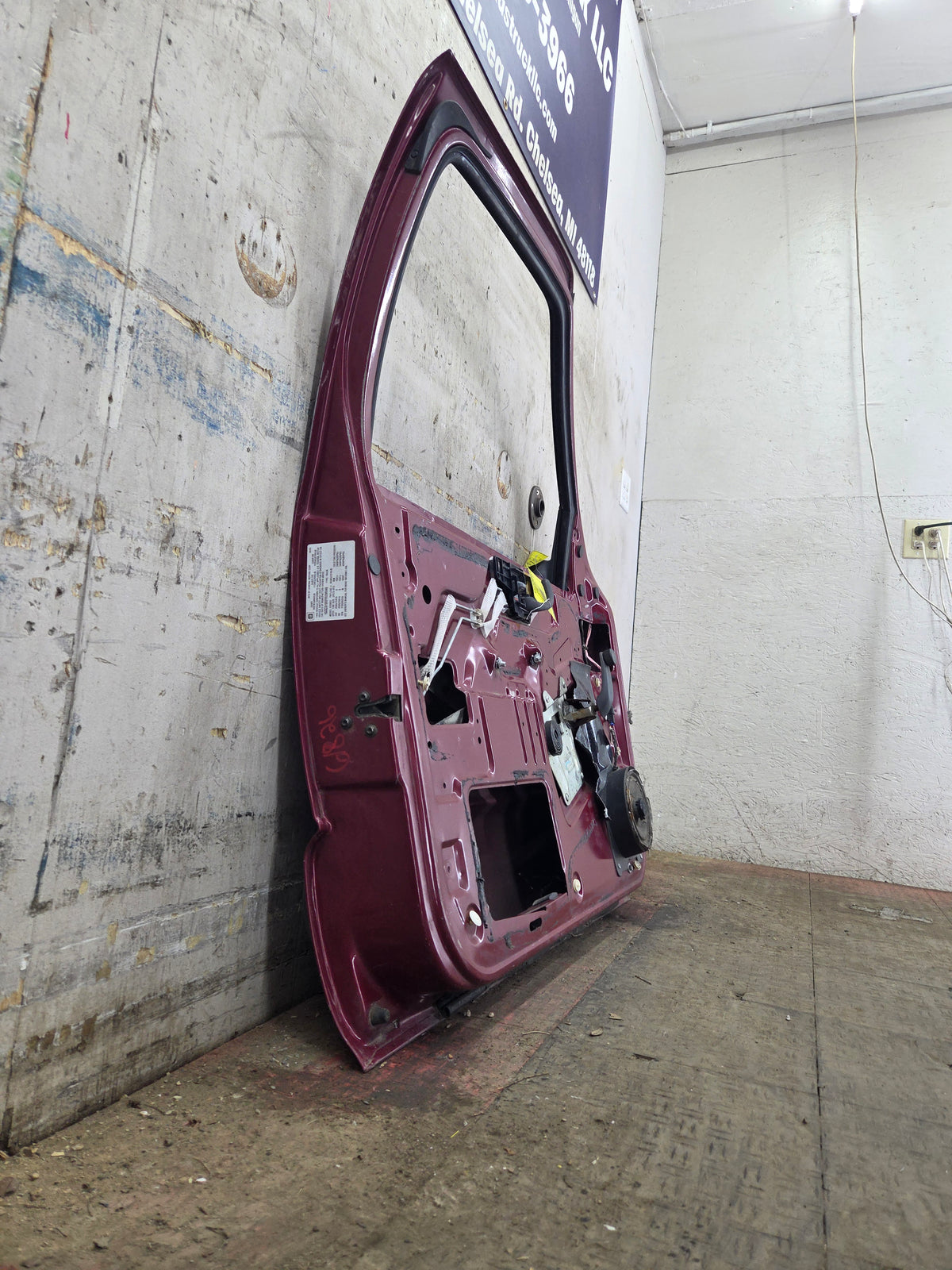 1994-2004 Chevrolet S10 / GMC Sonoma LH Driver Side Front Door