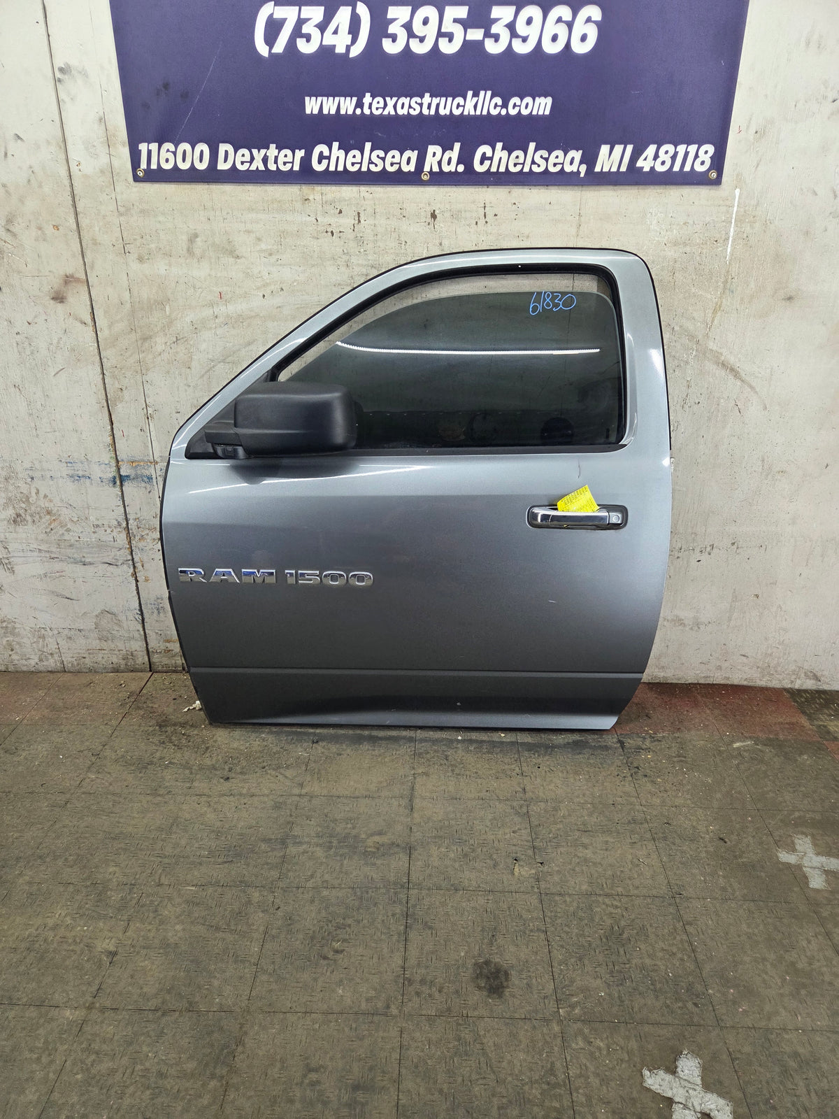 2009-2018 Ram 4th Gen Front Regular Cab Driver Side Door 1500 2500 3500 4500 5500
