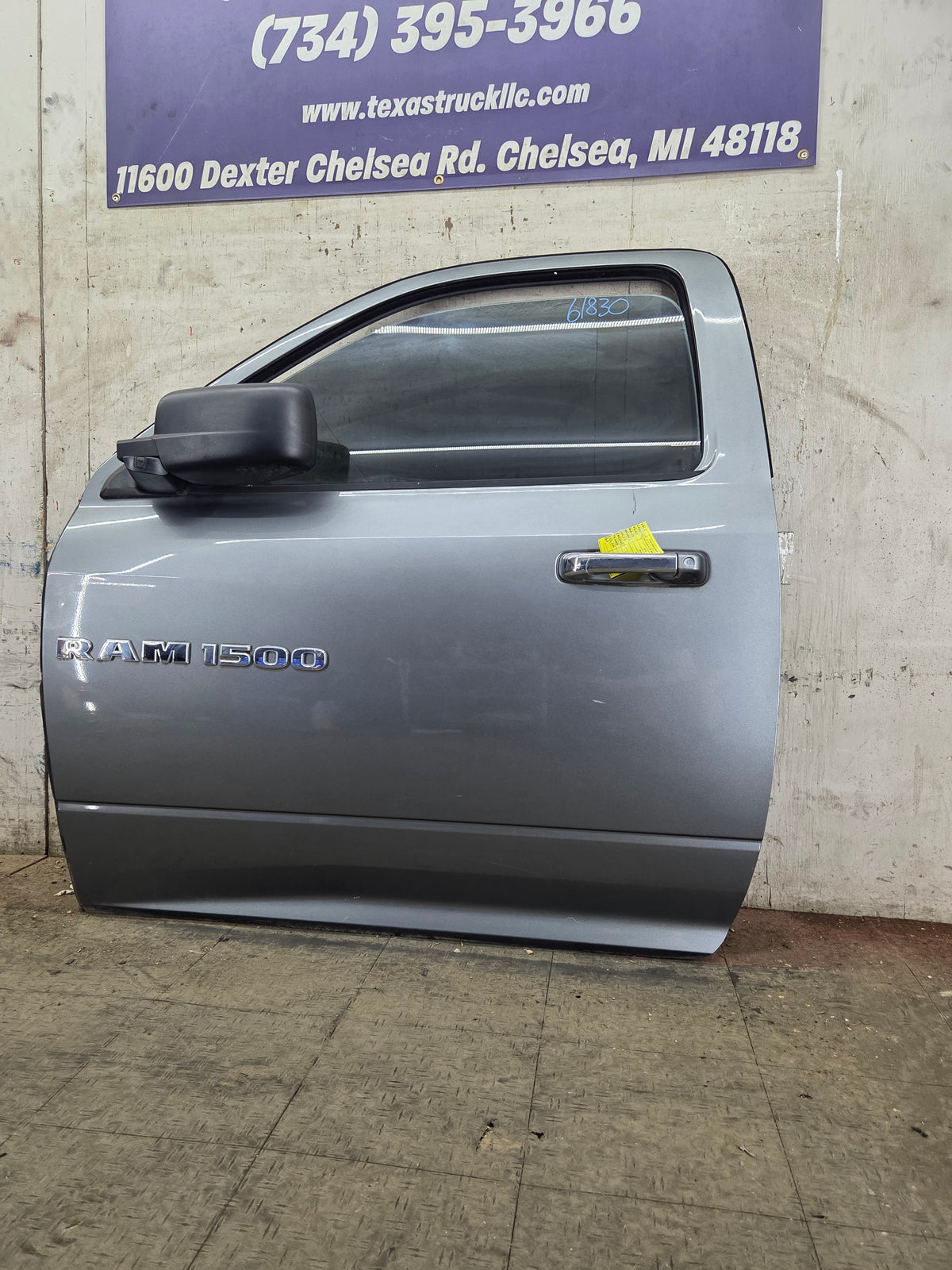 2009-2018 Ram 4th Gen Front Regular Cab Driver Side Door 1500 2500 3500 4500 5500