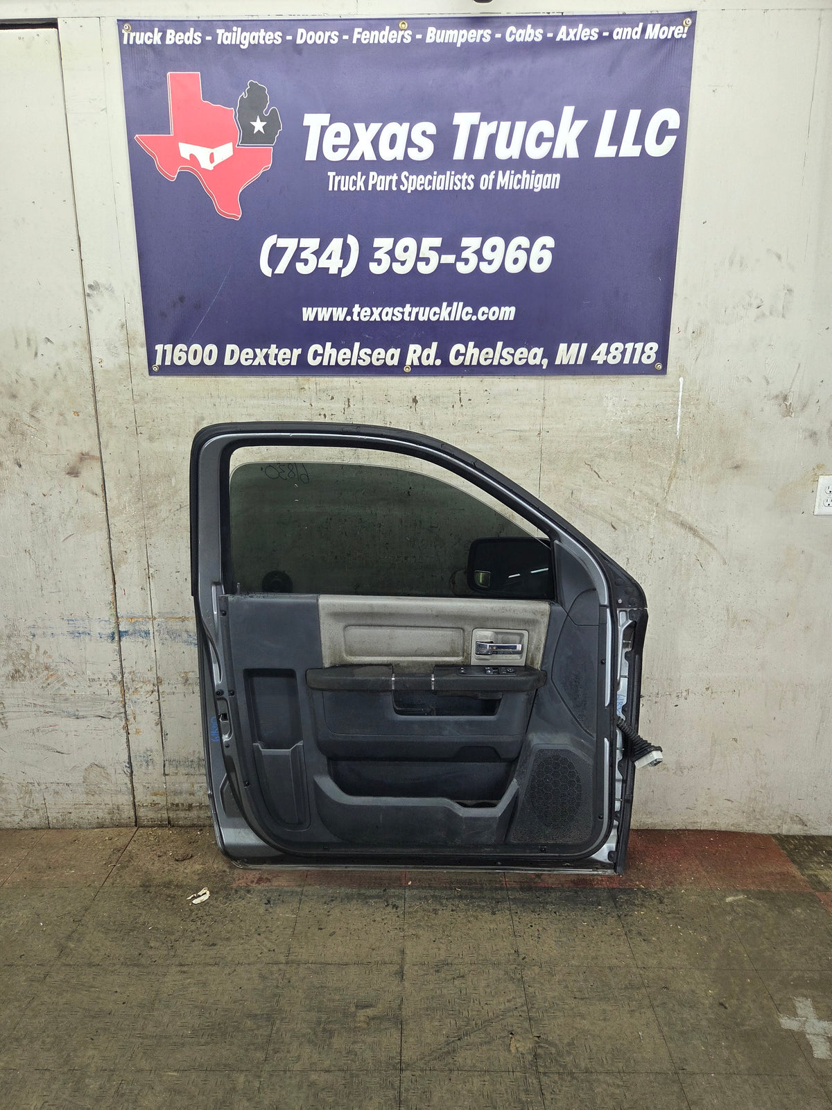 2009-2018 Ram 4th Gen Front Regular Cab Driver Side Door 1500 2500 3500 4500 5500