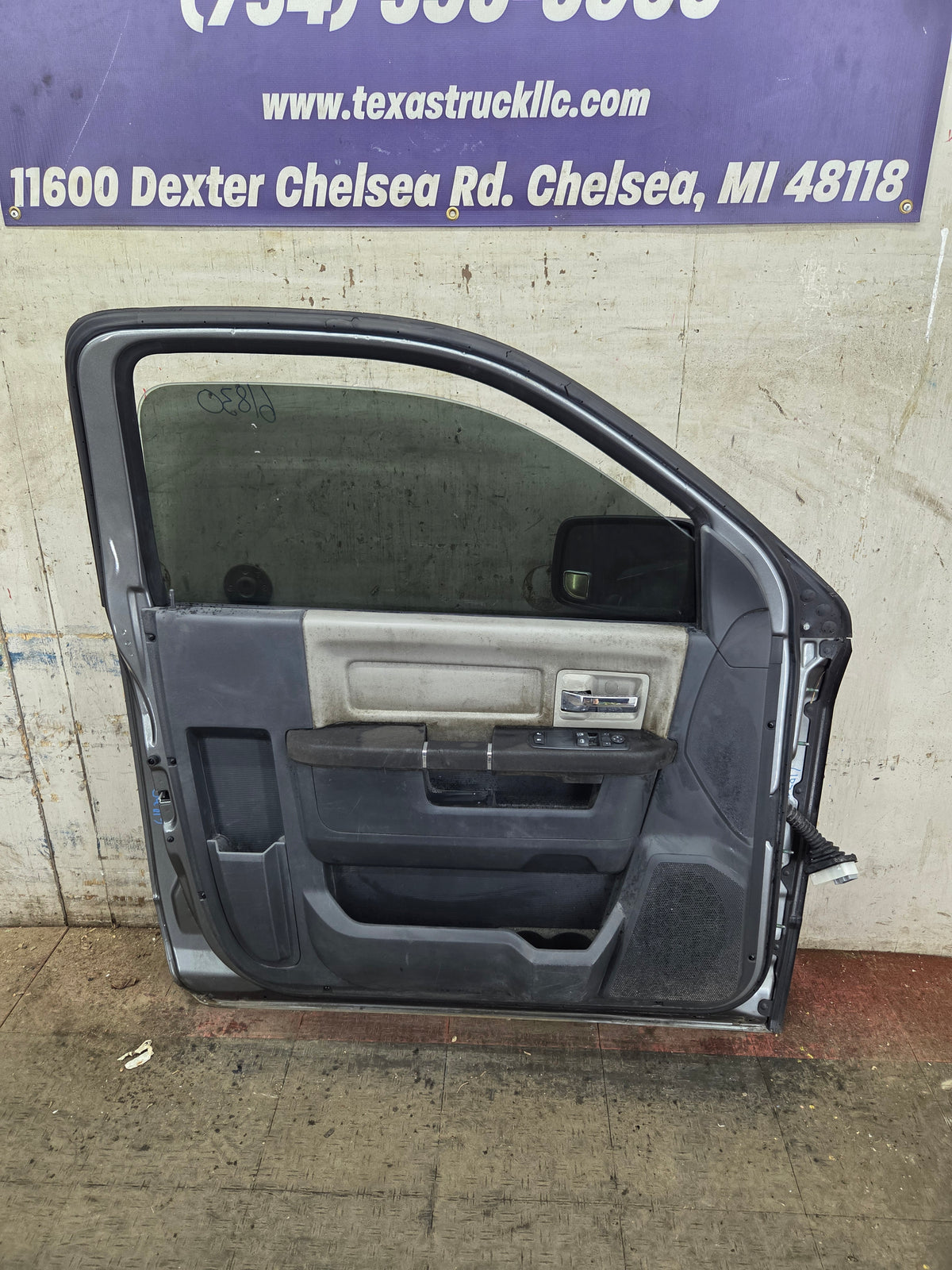 2009-2018 Ram 4th Gen Front Regular Cab Driver Side Door 1500 2500 3500 4500 5500