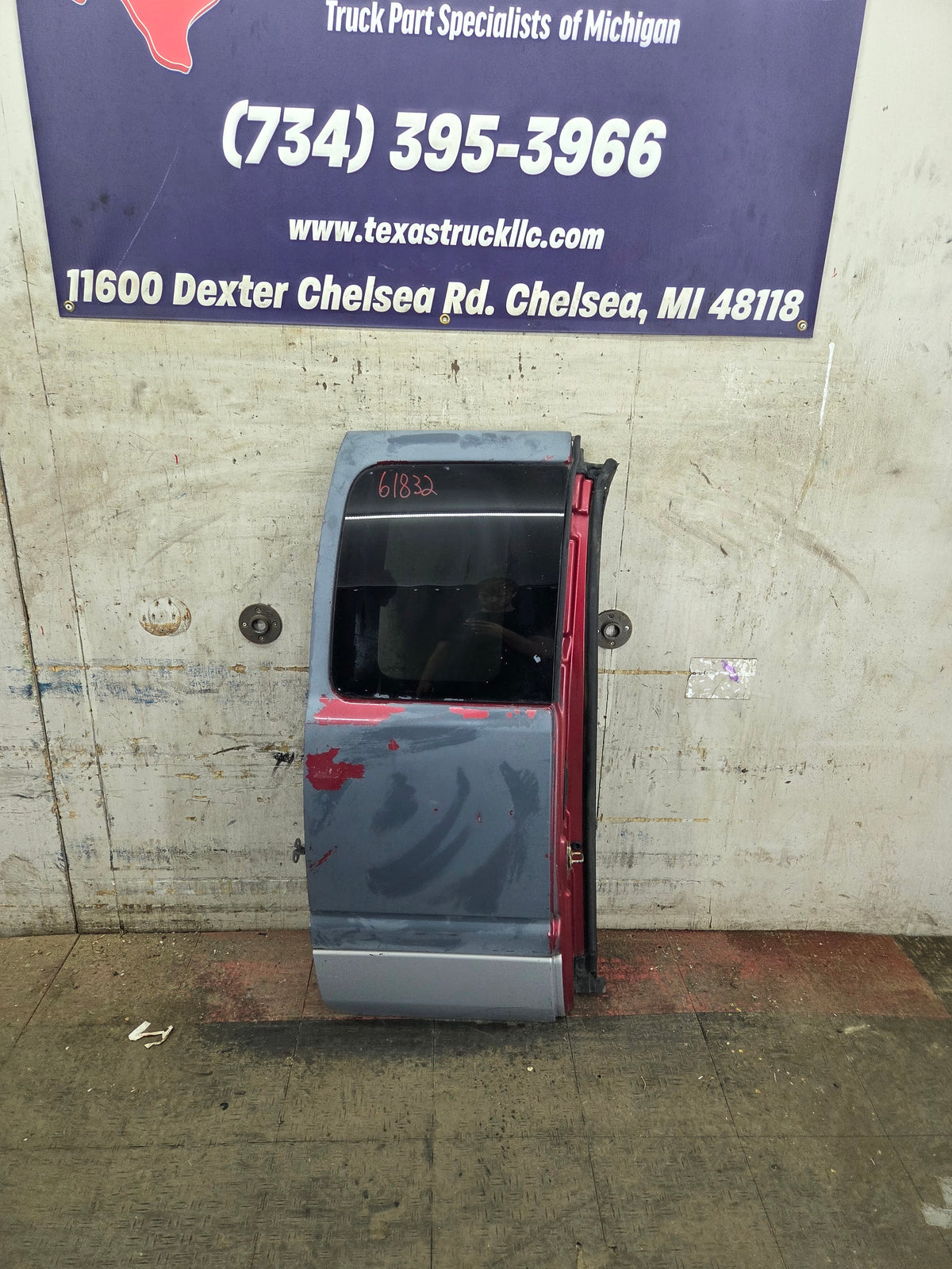 1994-2002 Dodge Ram 2nd Gen RH Passenger Side Rear Extended Cab Door 1500 2500 3500