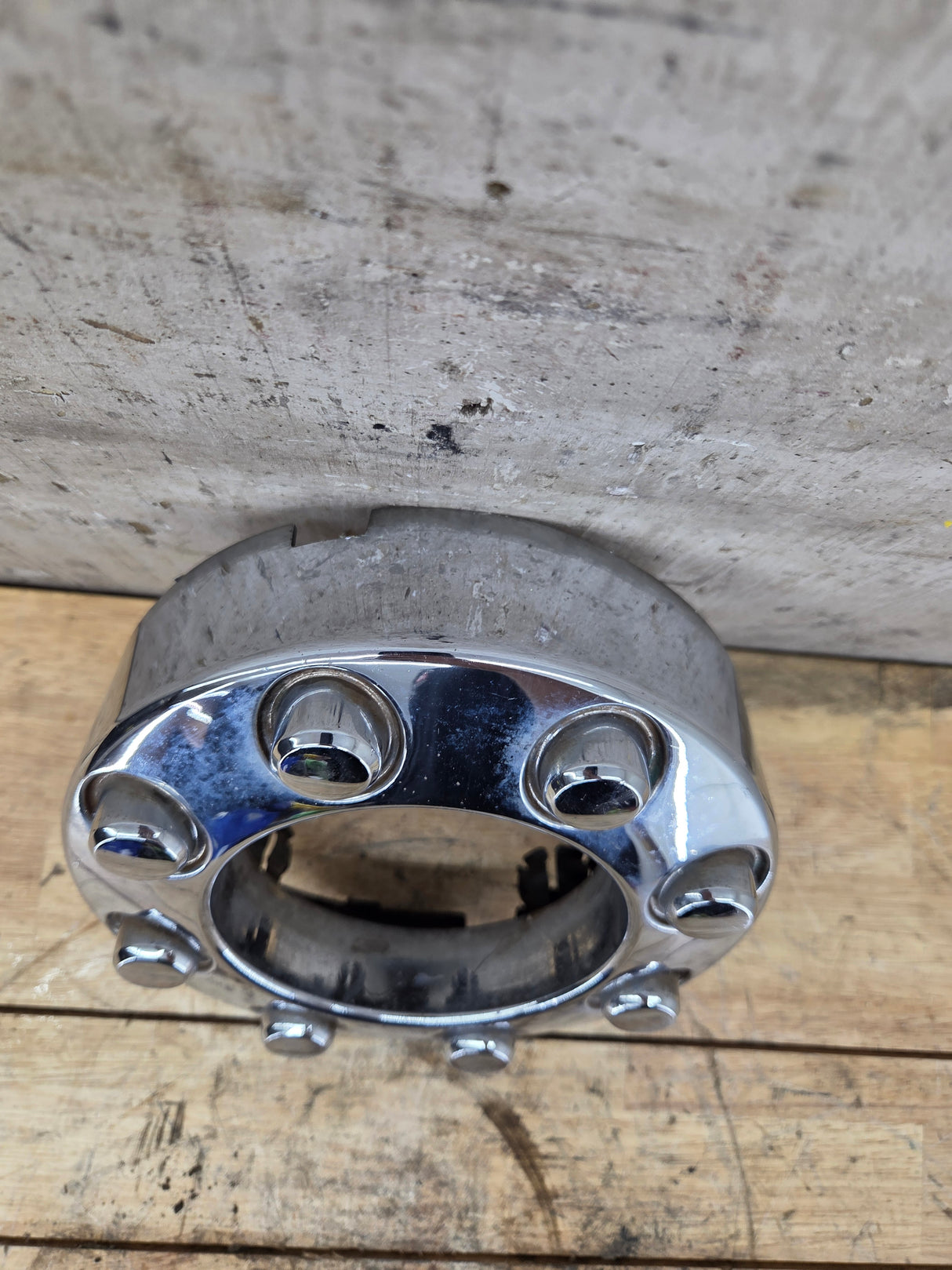 2005-2016 Ford Super Duty Front Hub Cap Center Cap 8 LUG SRW F250 F350 5C34-1A096-LD