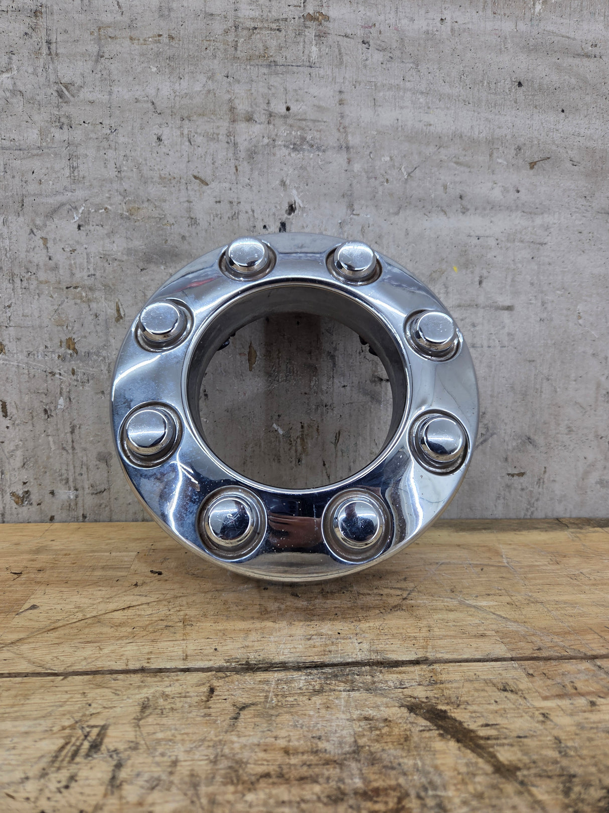 2005-2016 Ford Super Duty Front Hub Cap Center Cap 8 LUG SRW F250 F350 5C34-1A096-LD
