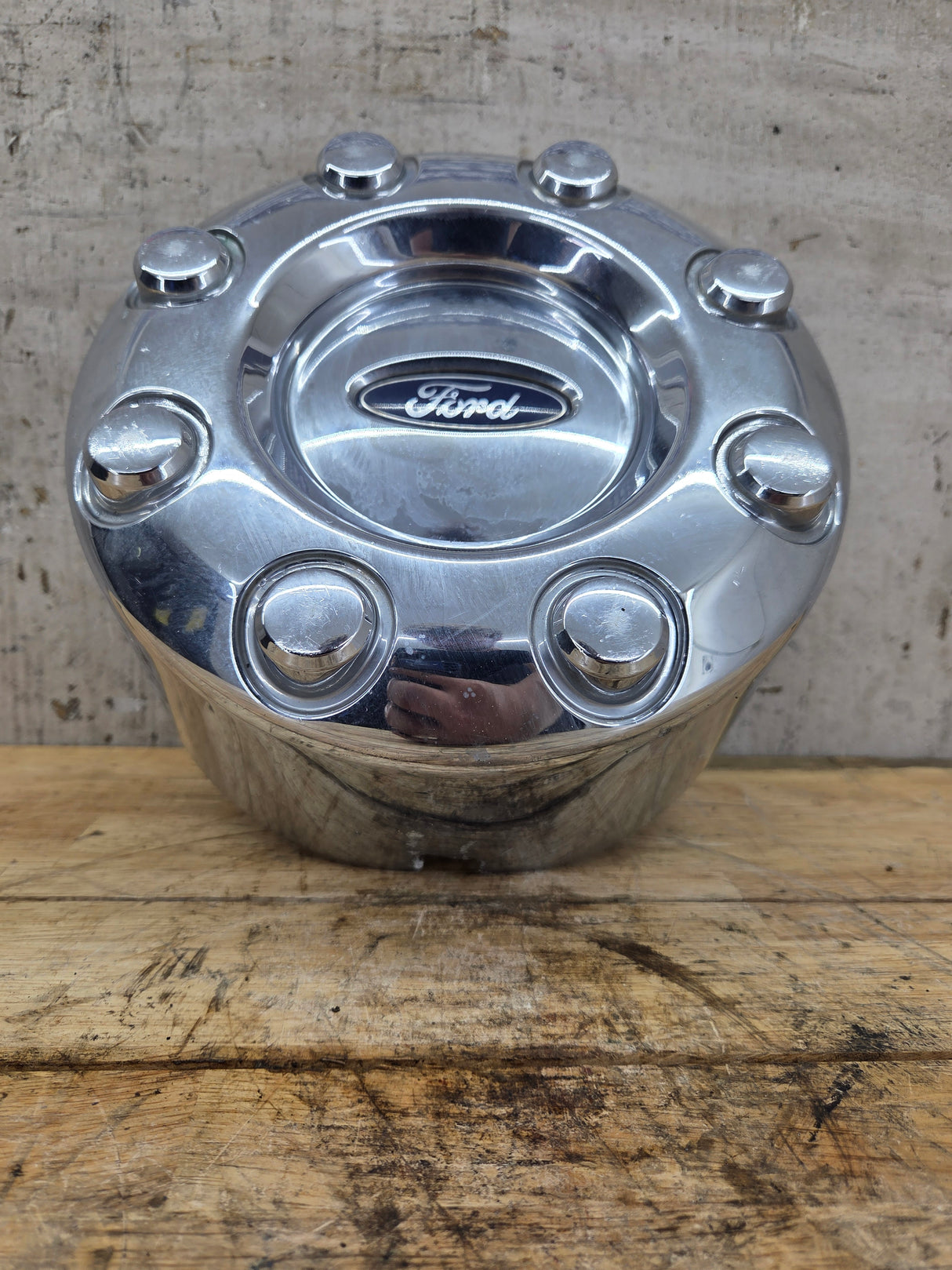 2005-2016 Ford Super Duty Rear DUALLY Hub Cap Center Cap F350 F450 5C34-1A096-XC